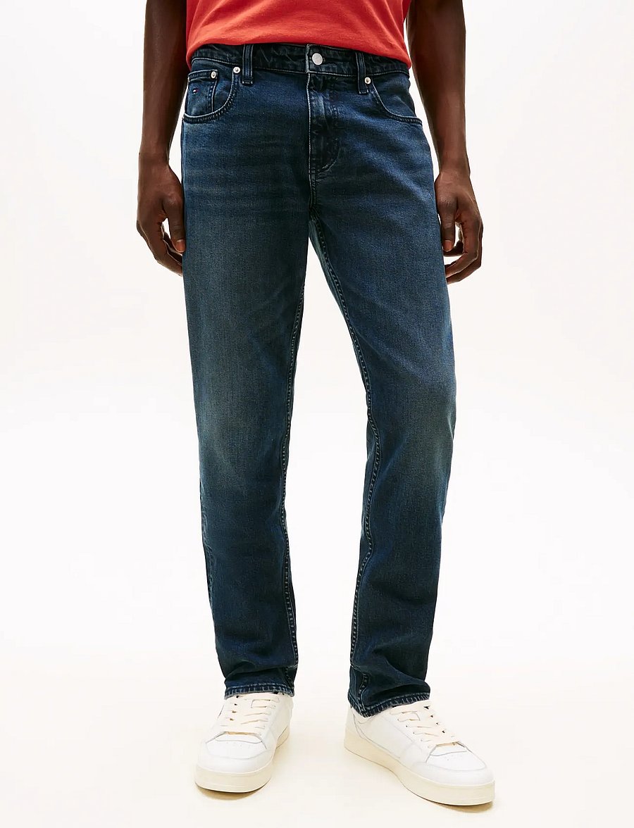 Tommy Jeans - SCANTON SLIM EI5162 - slim jeans - denim blue black - 0