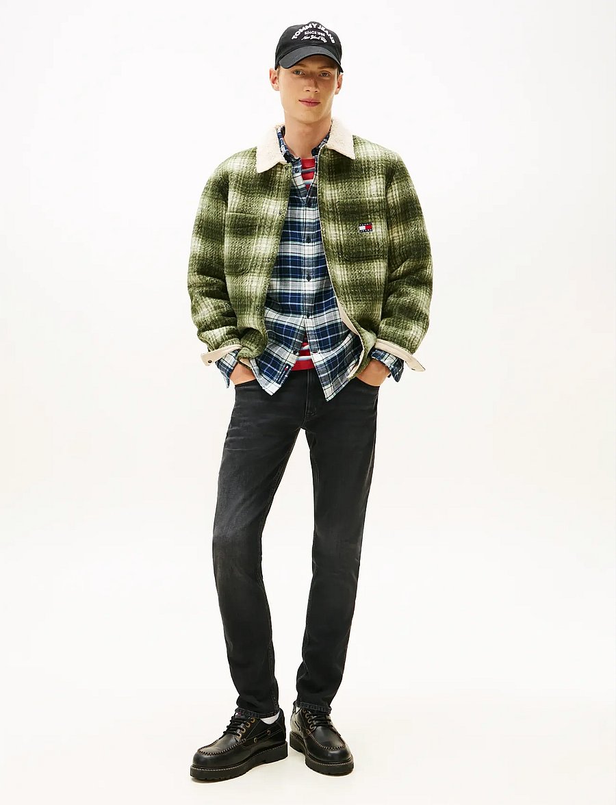 Tommy Jeans - SCANTON SLIM BI5181 - kitsad teksad - denim black - 2