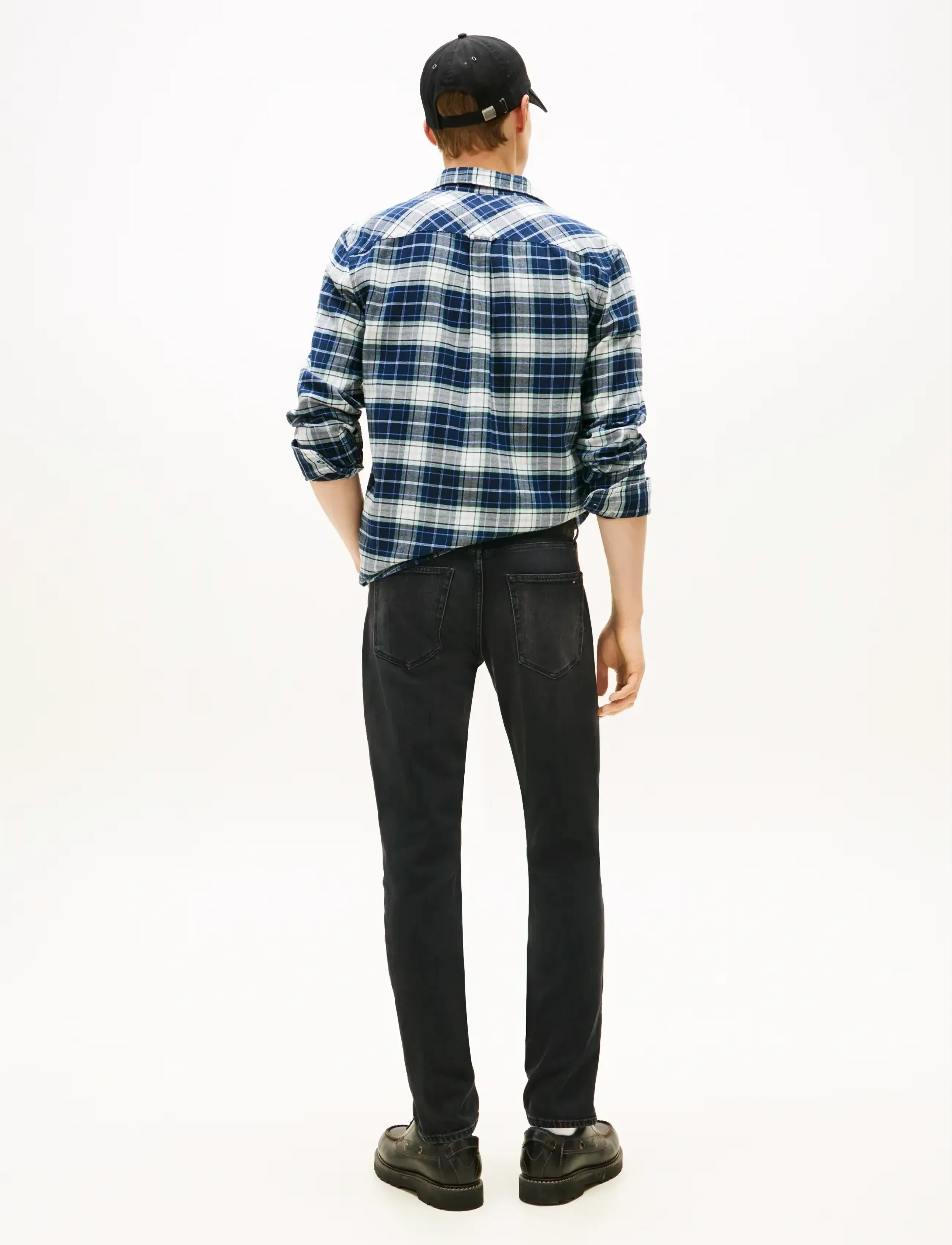 Tommy Jeans - SCANTON SLIM BI5181 - kitsad teksad - denim black - 3