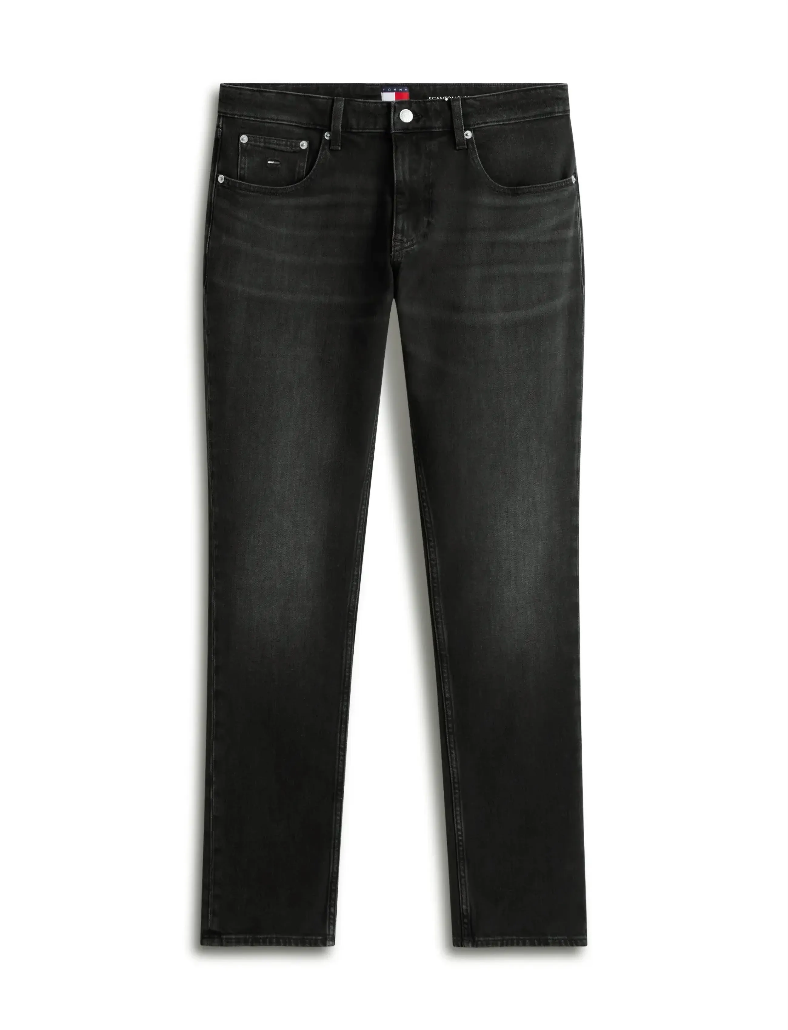 Tommy Jeans - SCANTON SLIM BI5181 - kitsad teksad - denim black - 5