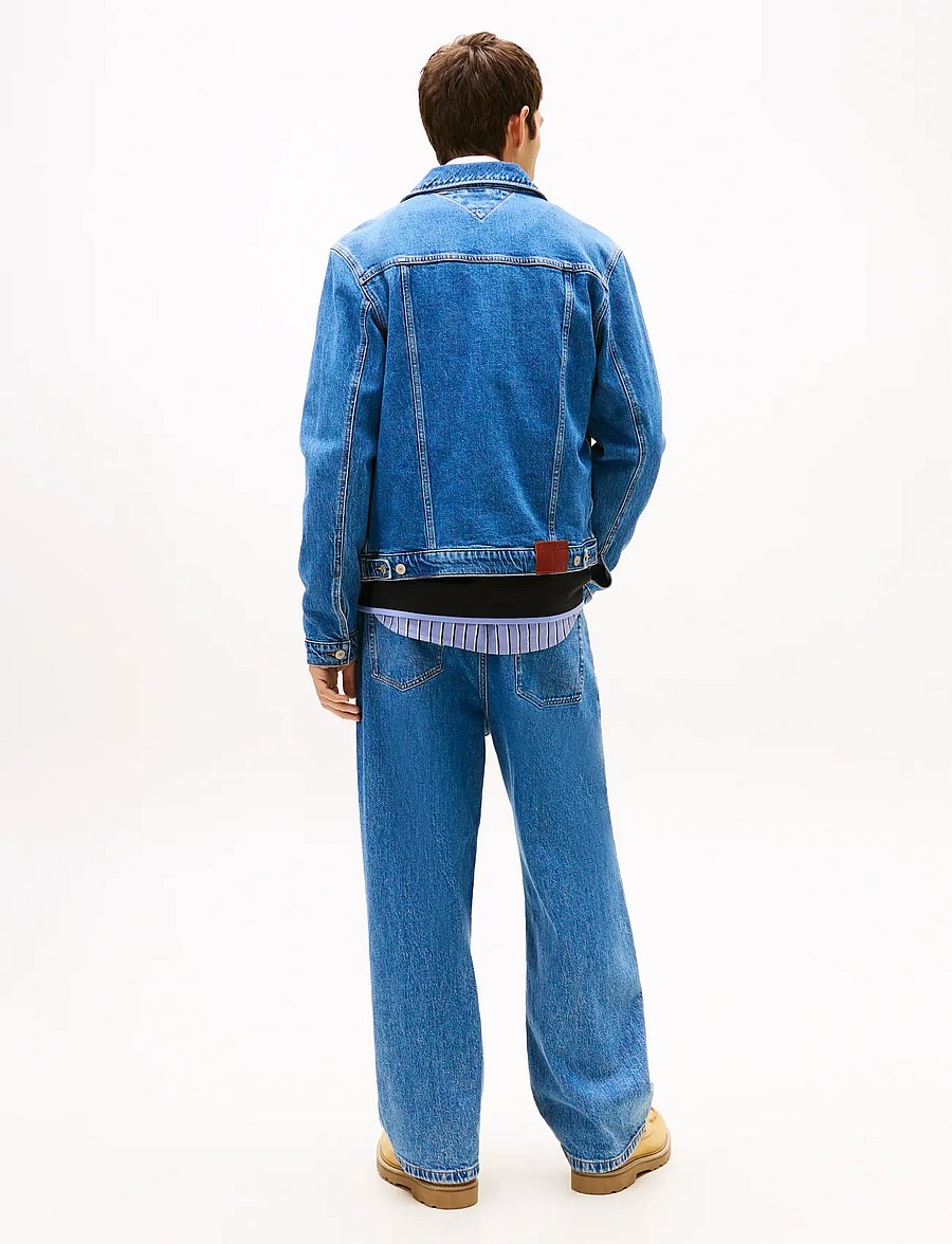 Tommy Jeans - RYAN RGLR TRCKR JCKT EXT CI8132 - ungefütterte denimjacken - denim medium - 3