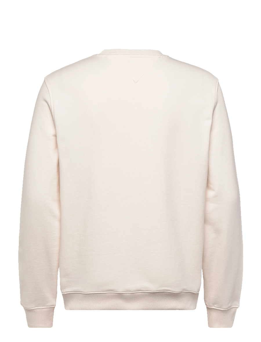 Tommy Jeans - TJM REG BIG FLAG CNECK - shop efter stil - ancient white - 2