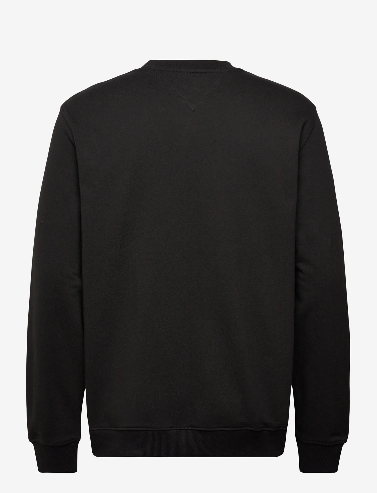 Tommy Jeans - TJM REG BIG FLAG CNECK EXT - dressipluusid - black - 2