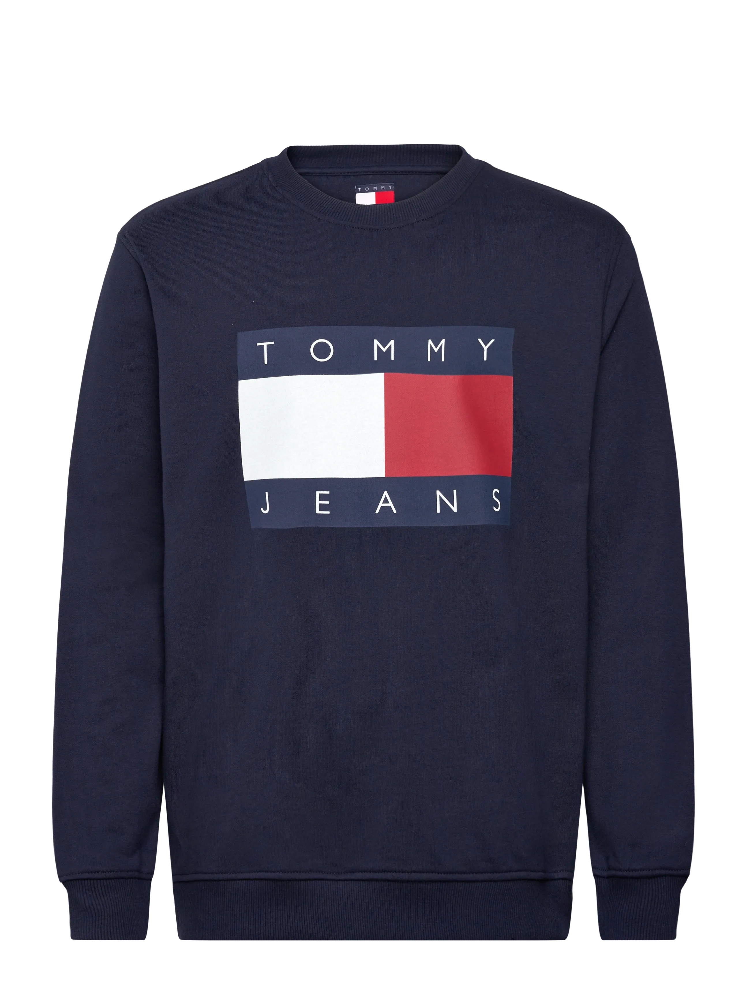 TJM REG BIG FLAG CNECK EXT - DARK NIGHT NAVY