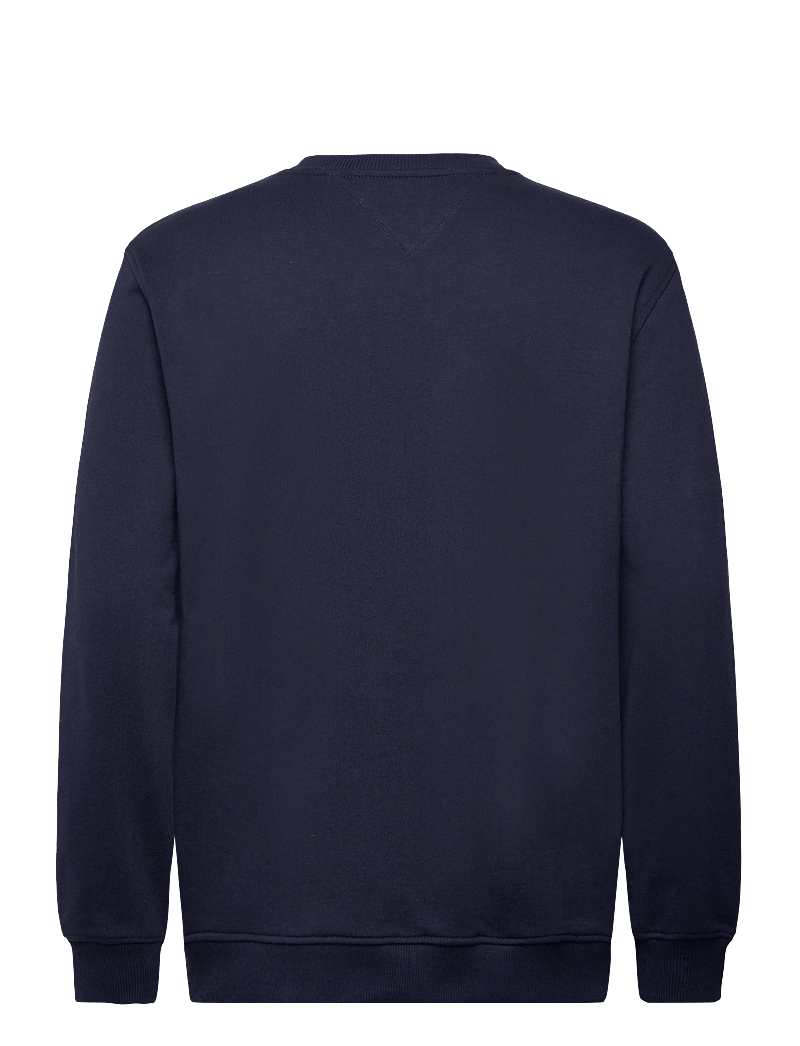 Tommy Jeans - TJM REG BIG FLAG CNECK EXT - sweatshirts - dark night navy - 2