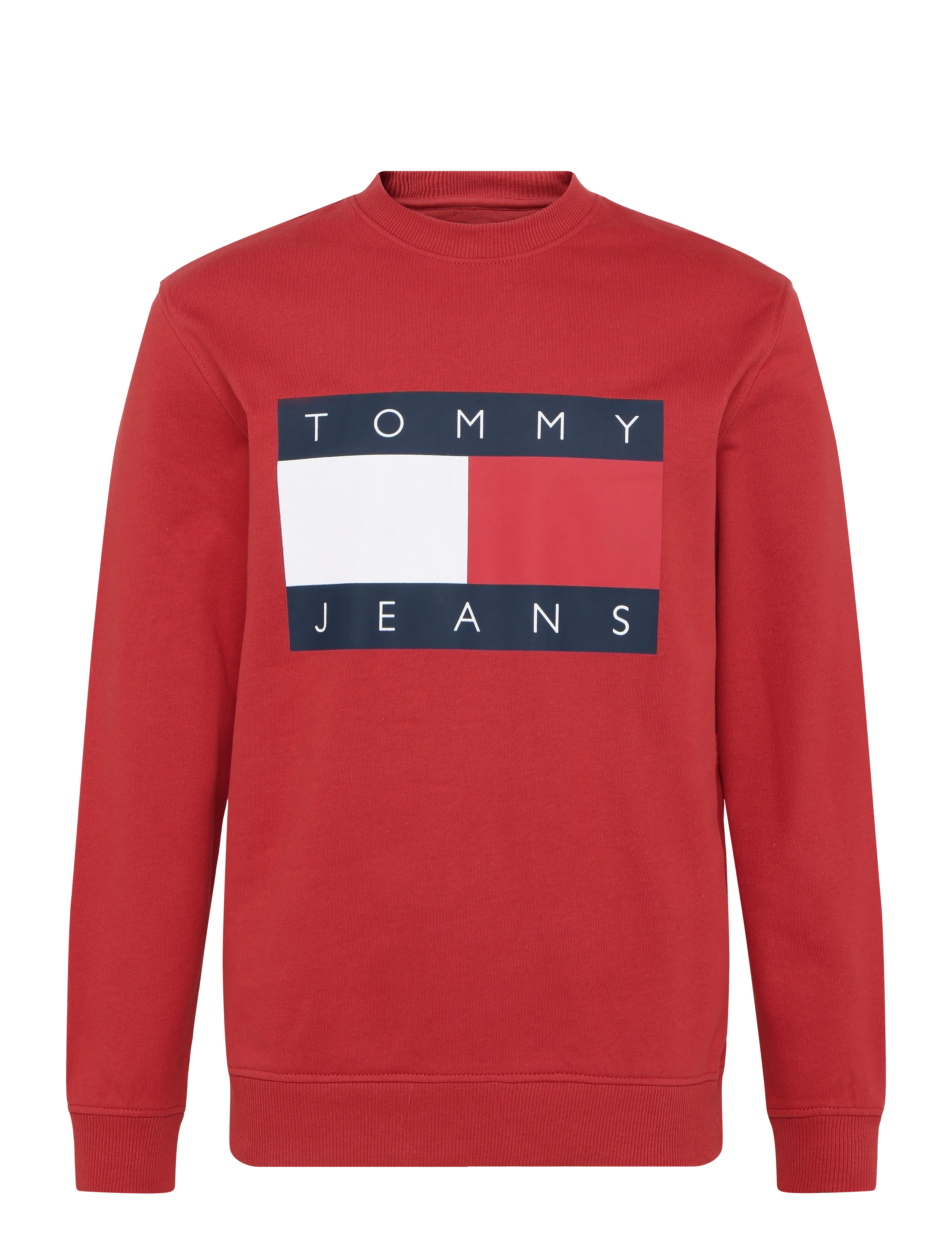 TOMMY JEANS Tjm Reg Big Flag Cneck Rot - XXL - Herren