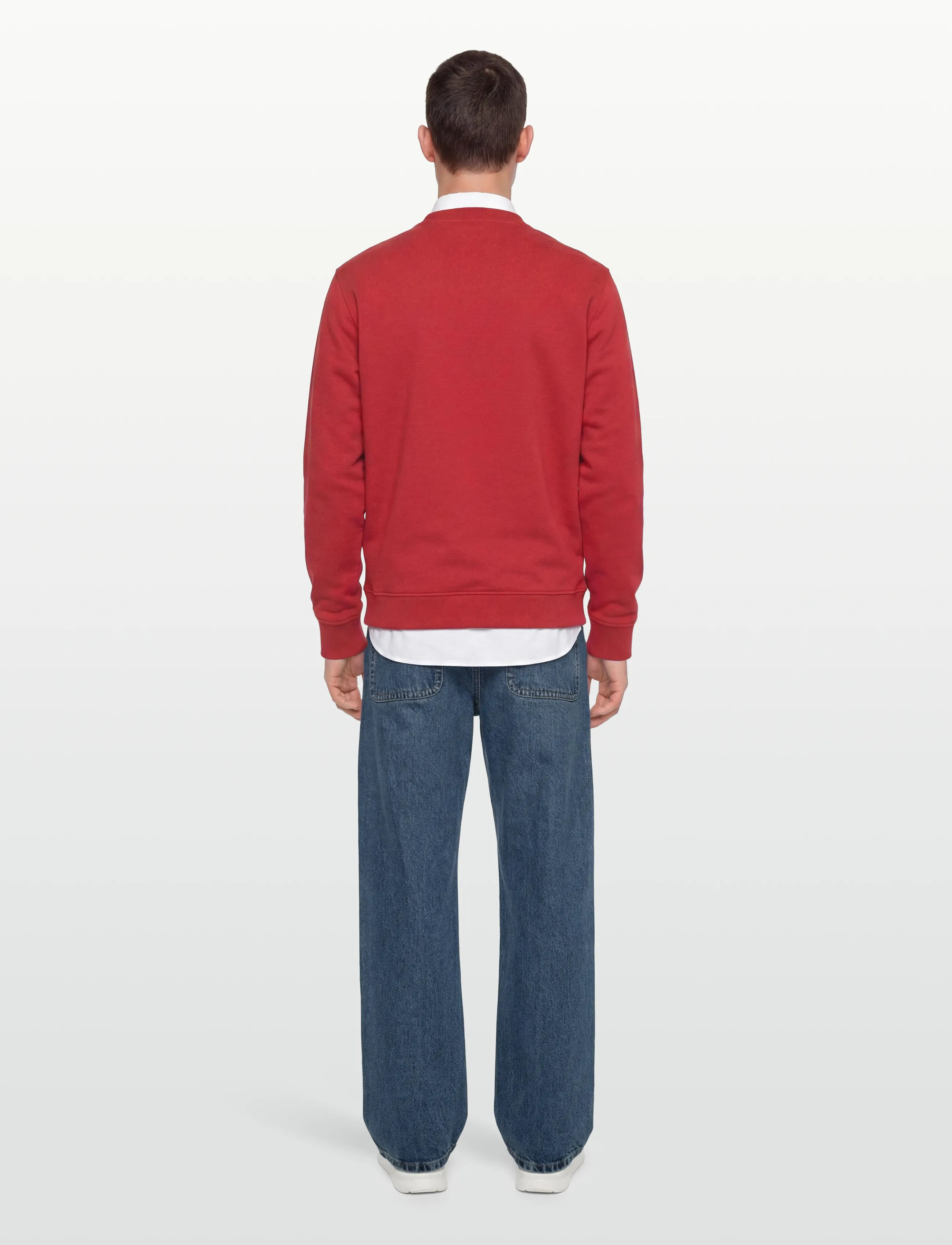 Tommy Jeans - TJM REG BIG FLAG CNECK - shop efter stil - terracotta red - 4