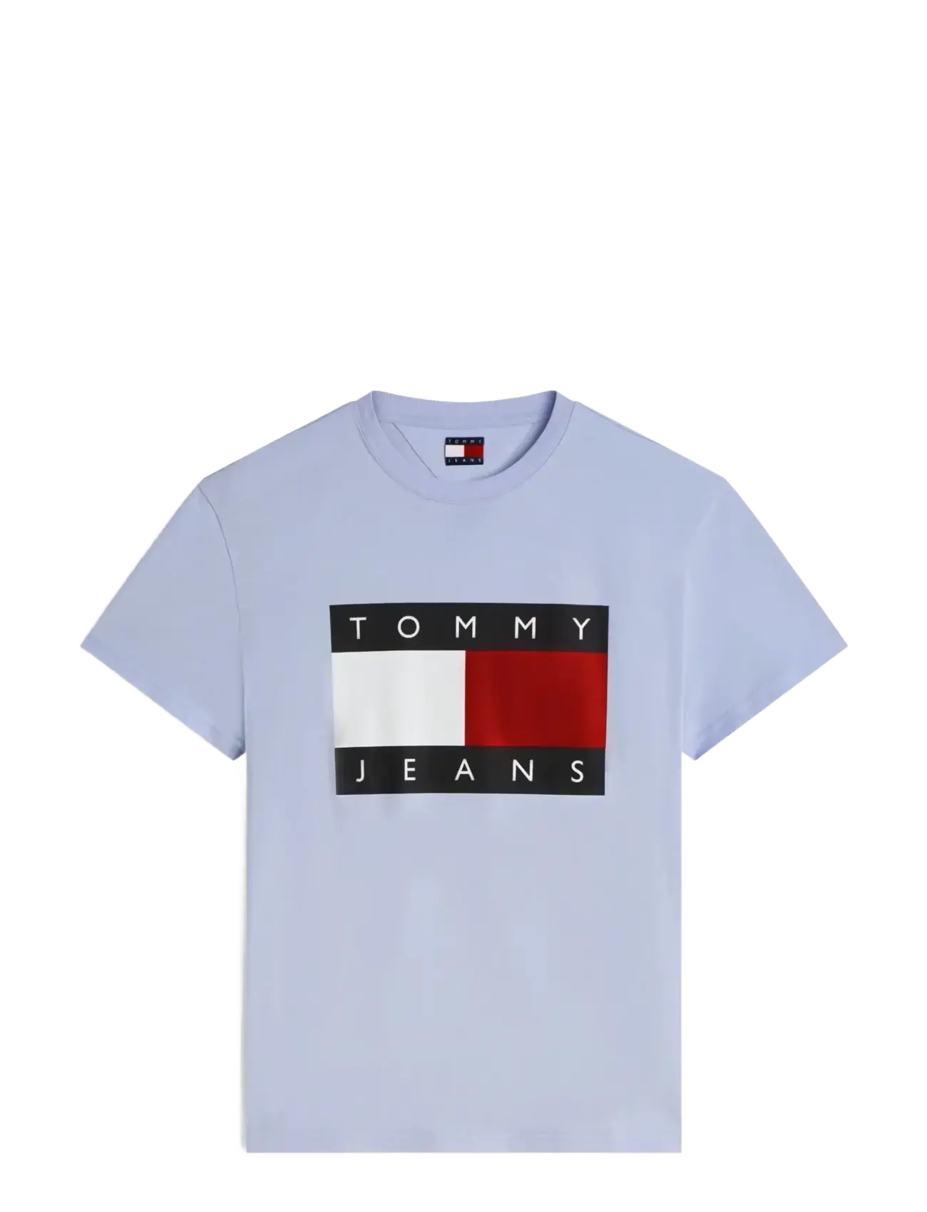 TOMMY JEANS Tjm Reg Big Flag Ss Tee Ext Blau - S - Herren