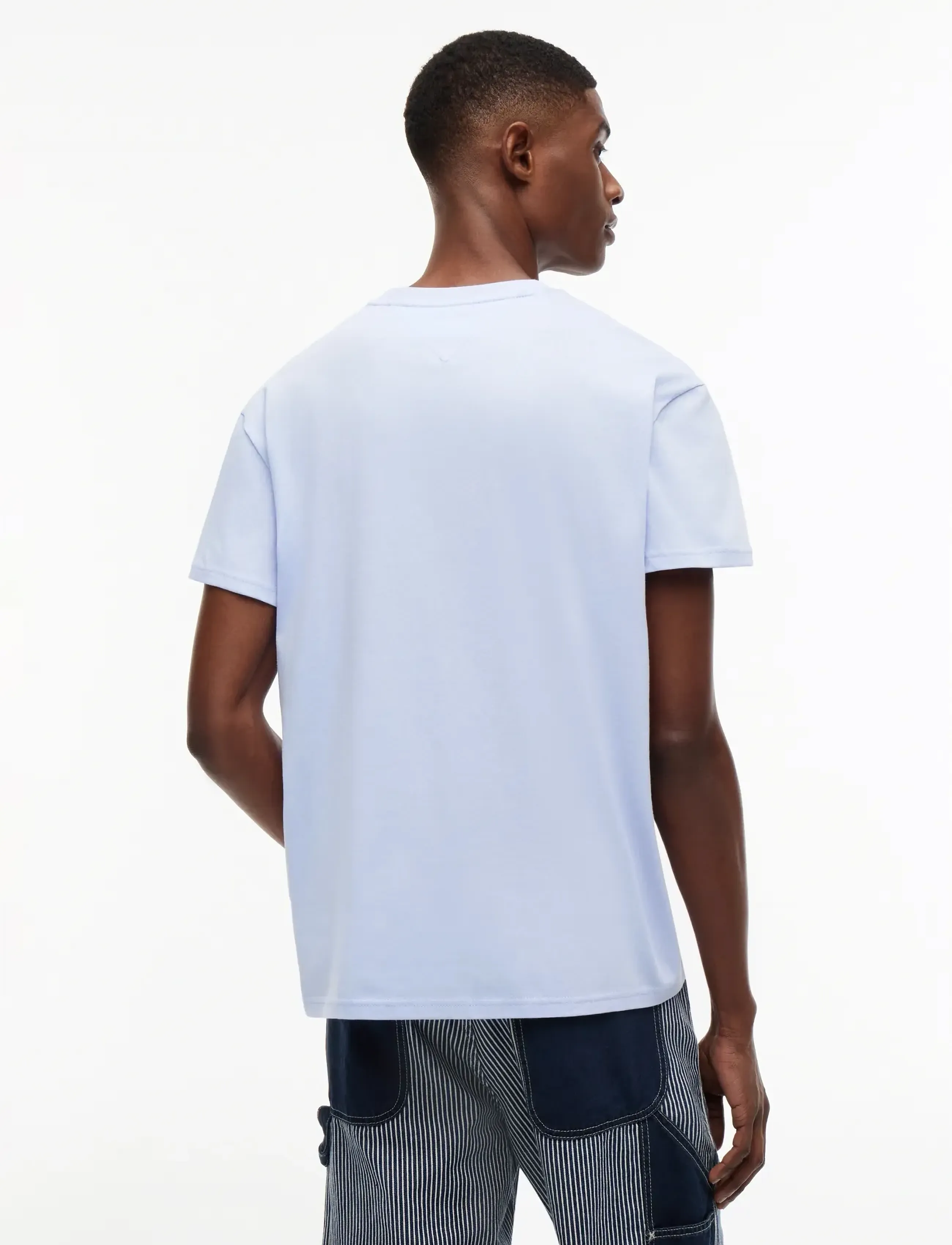 Tommy Jeans - TJM REG BIG FLAG SS TEE EXT - short-sleeved t-shirts - moonlight iris - 2