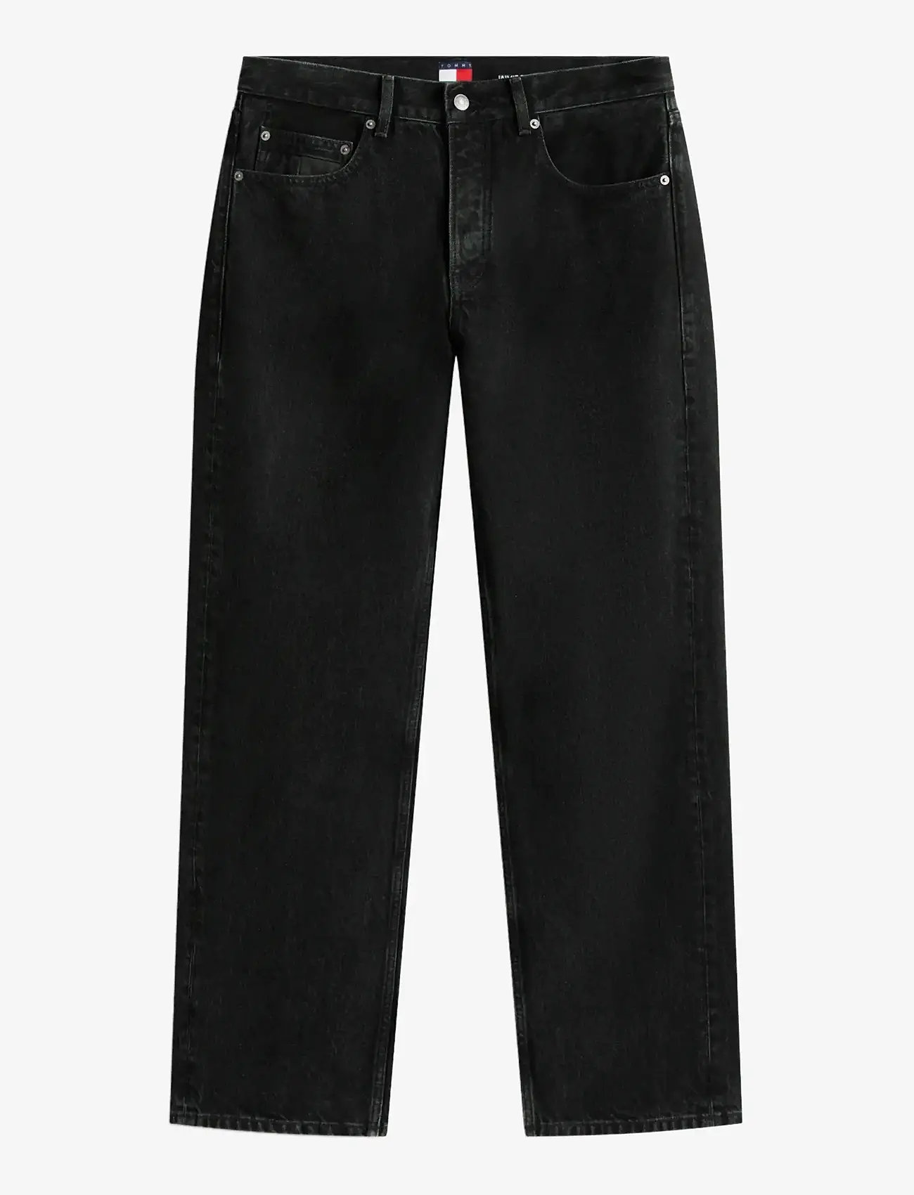 Tommy Jeans - JAIMIE RLXD STR FLG CBF EI6081 - loose jeans - denim black - 1
