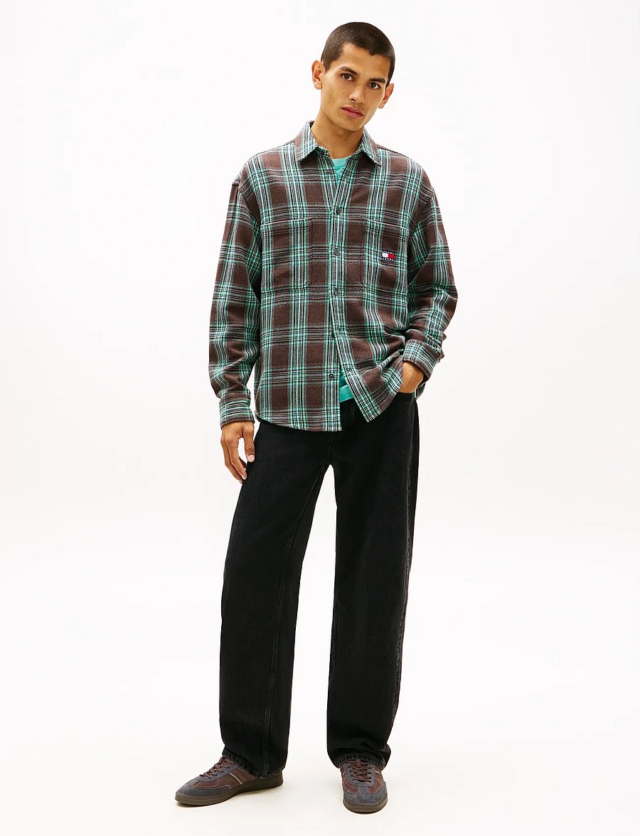 Tommy Jeans - JAIMIE RLXD STR FLG CBF EI6081 - weite jeans - denim black - 3