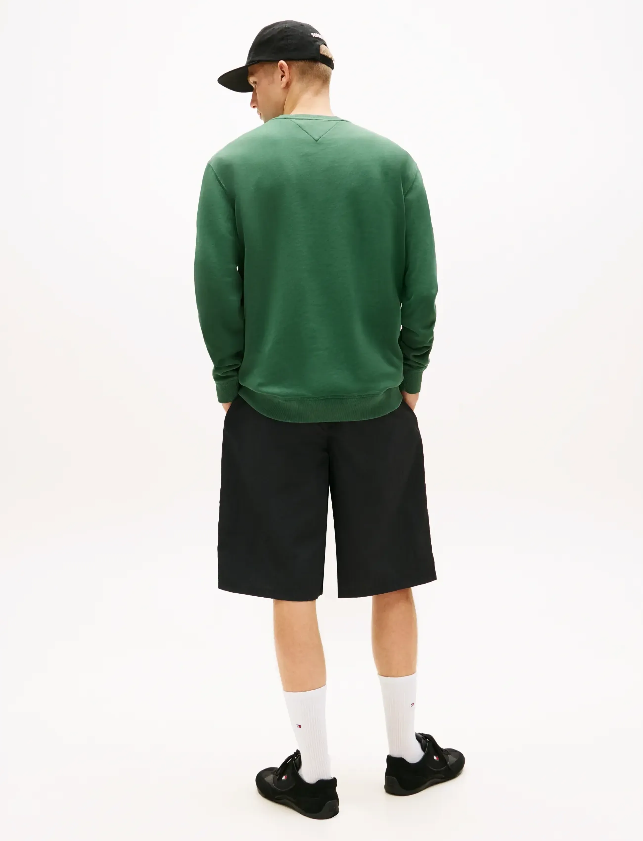 Tommy Jeans - TJM REG ENTRY GYM CREW EXT - shop efter stil - shadow pine - 2
