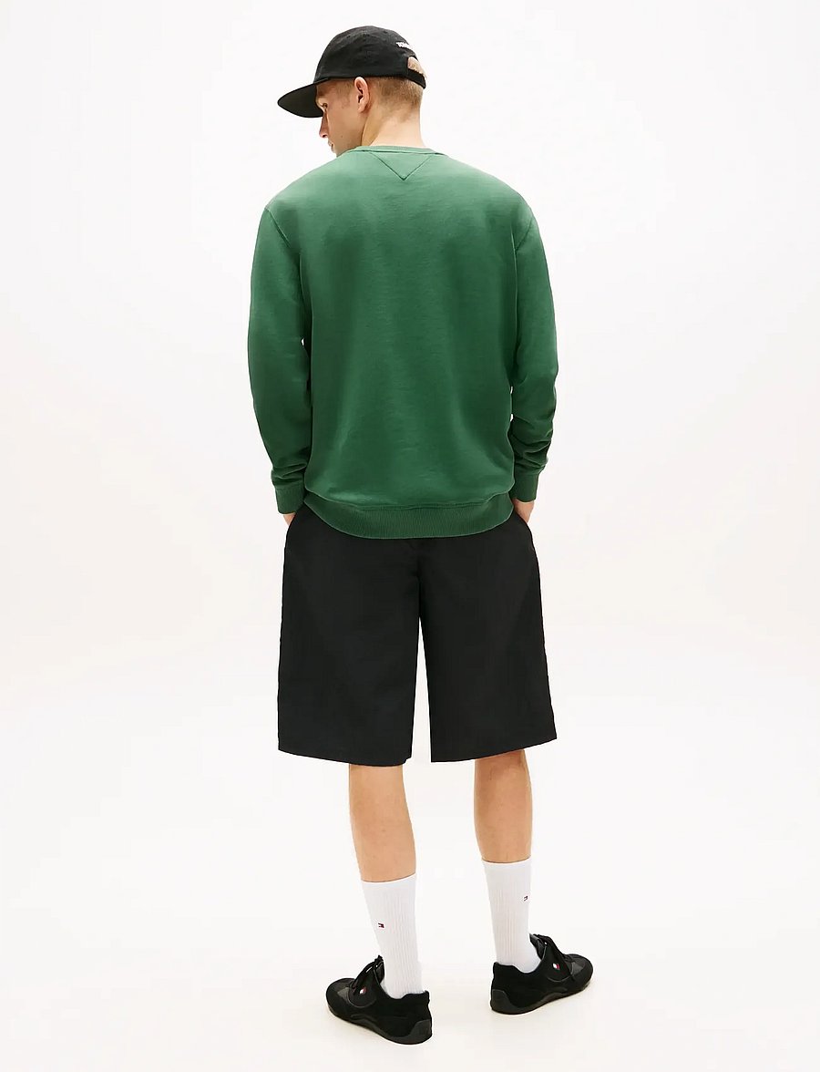 Tommy Jeans - TJM REG ENTRY GYM CREW EXT - shop efter stil - shadow pine - 2