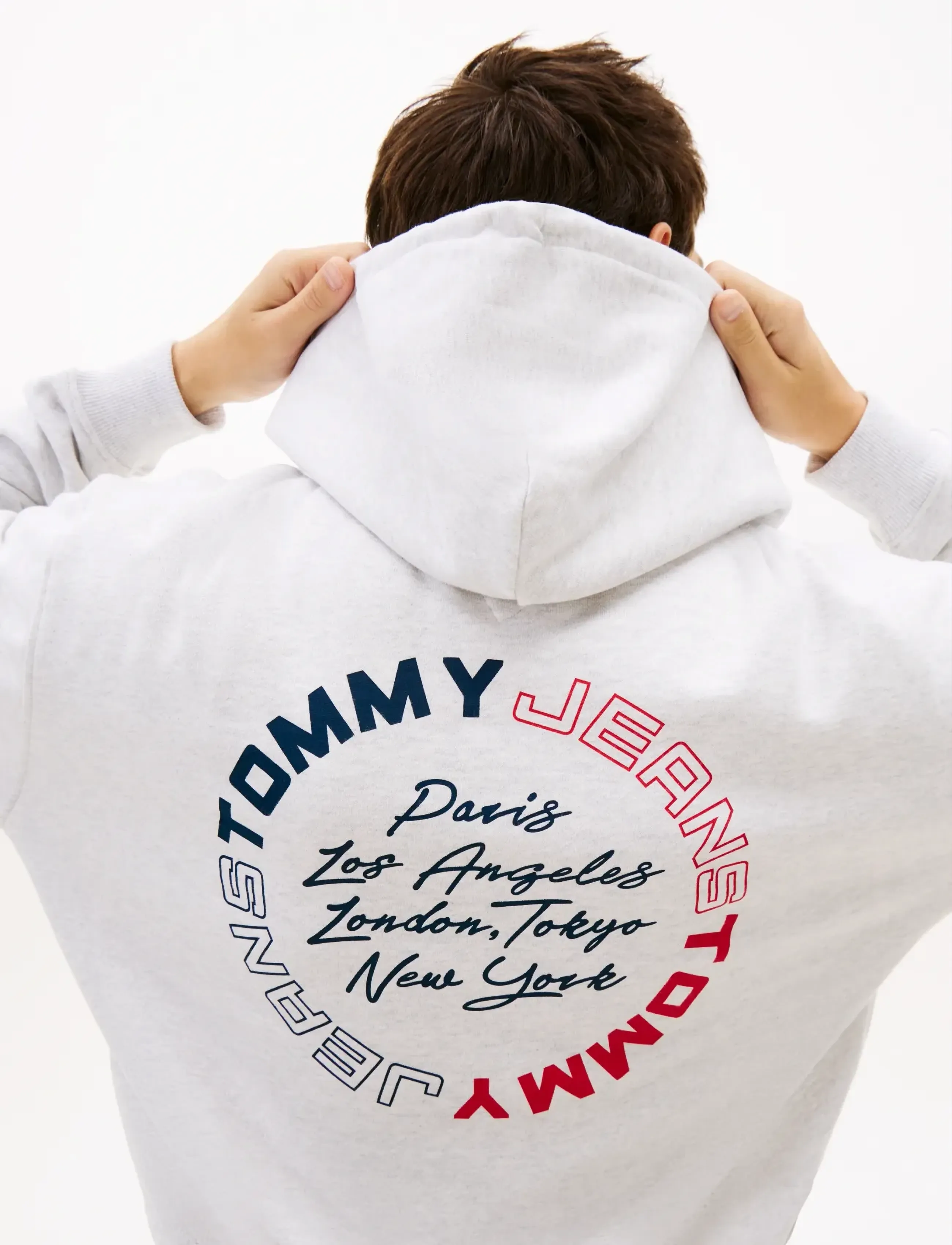 Huvtröjor Tommy Jeans Tjm Rlx Dna Play Hoo 9