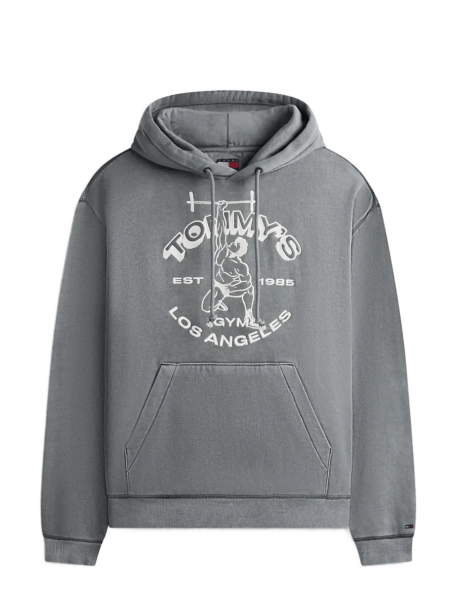 Tommy Jeans - TJM RLX GMD NOVELTY HOOD - hoodies - black - 1