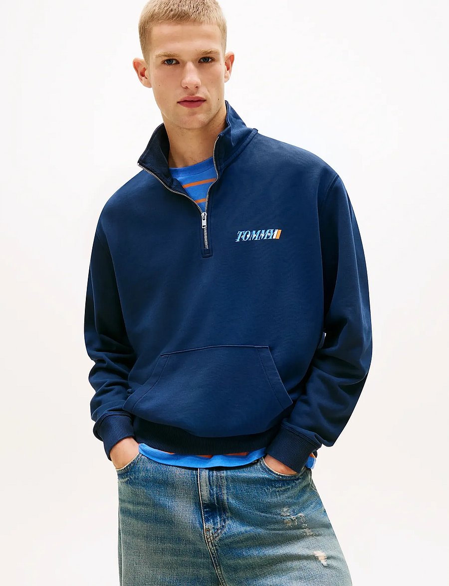 Tommy Jeans - TJM RLX LA GMD QZ - shop efter stil - dark night navy - 0