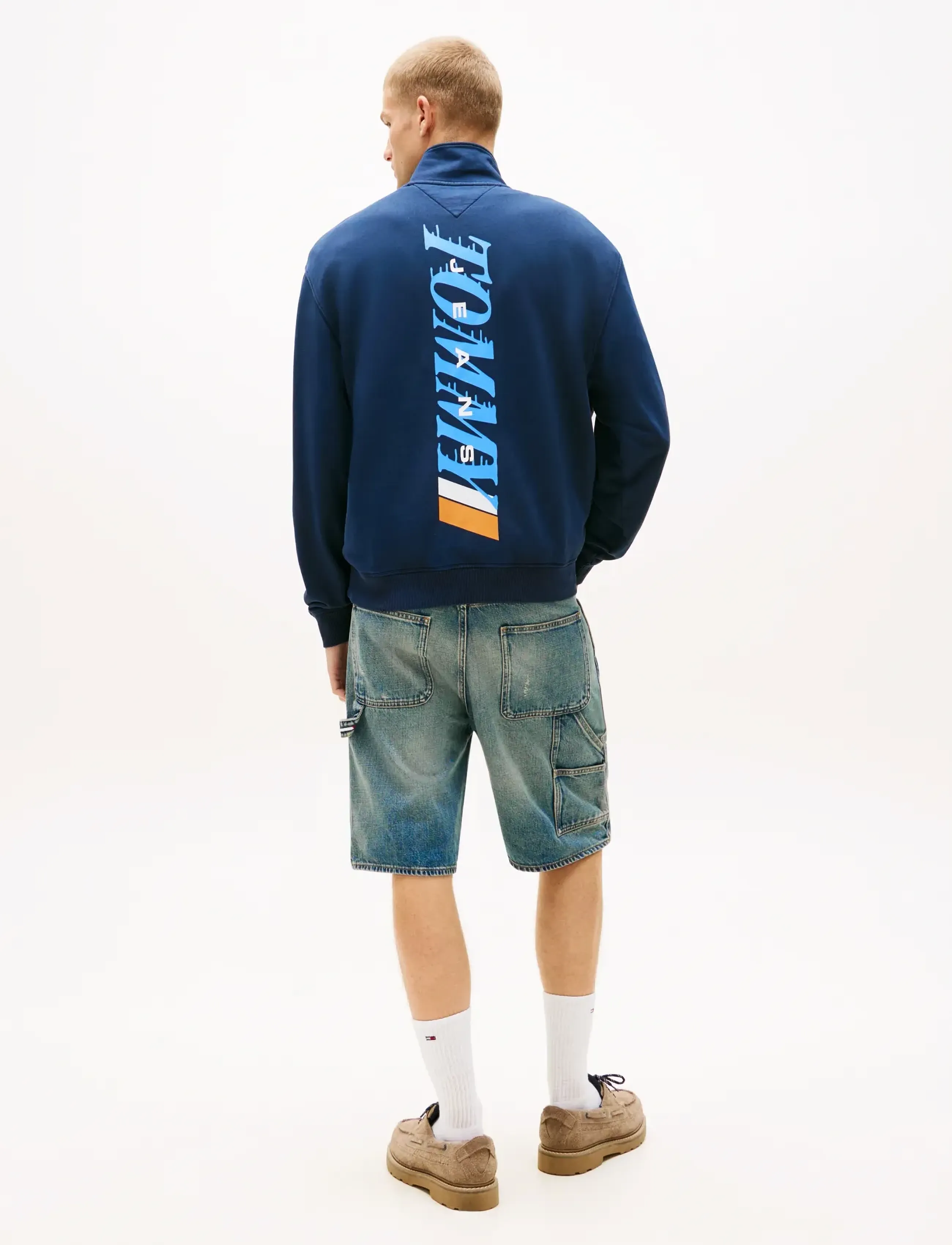 Tommy Jeans - TJM RLX LA GMD QZ - shop efter stil - dark night navy - 2