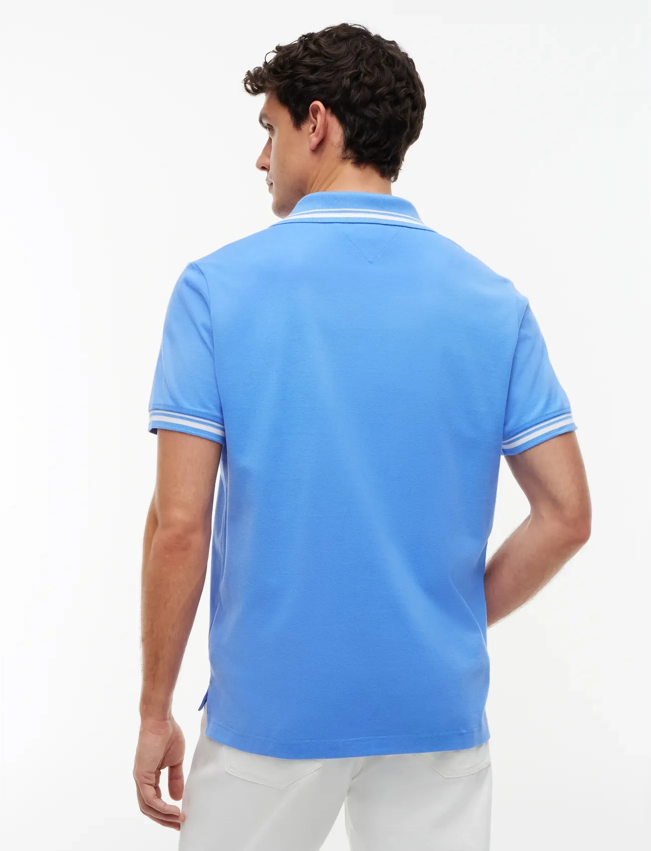 Tommy Jeans - TJM REG TIPPED POLO EXT - lühikeste varrukatega polod - blue twilight - 2