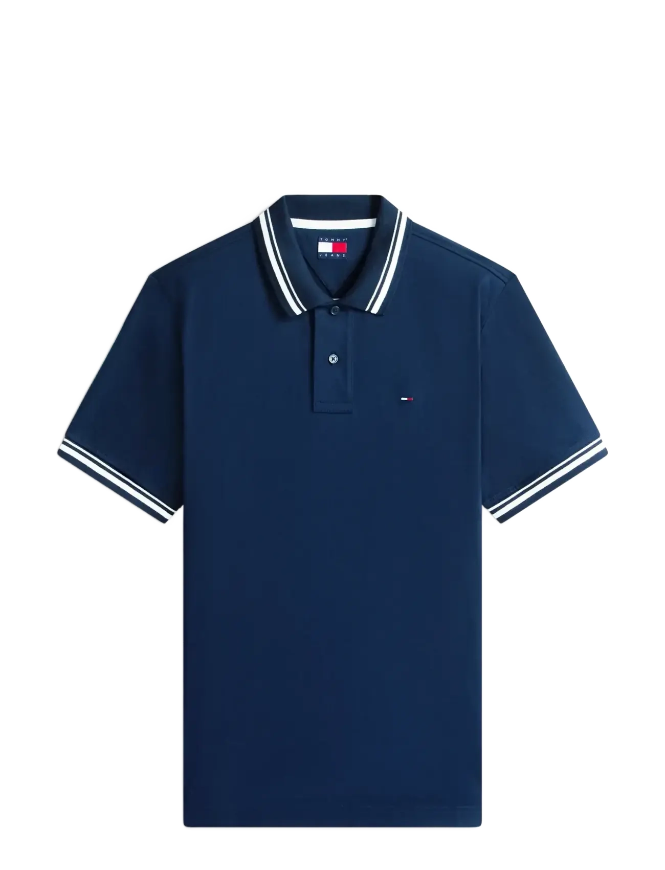 Tommy Jeans TJM REG TIPPED POLO EXT - Poloer - DARK NIGHT NAVY / navy