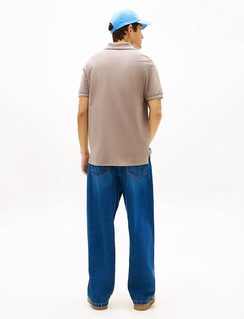 Tommy Jeans - TJM REG TIPPED POLO EXT - kurzärmelig - ivy mink - 2