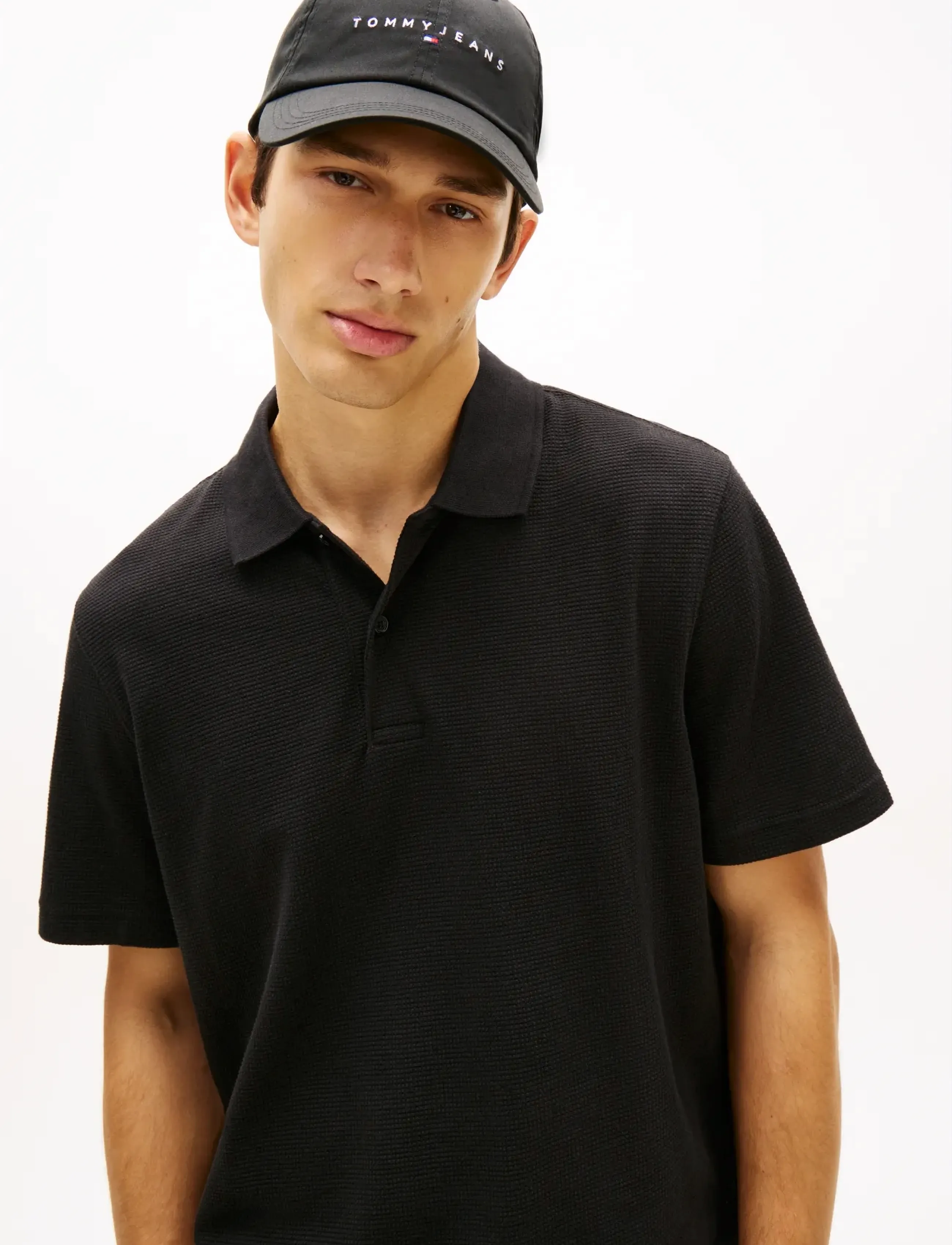 Tjm Reg Waffle Polo Ext 4