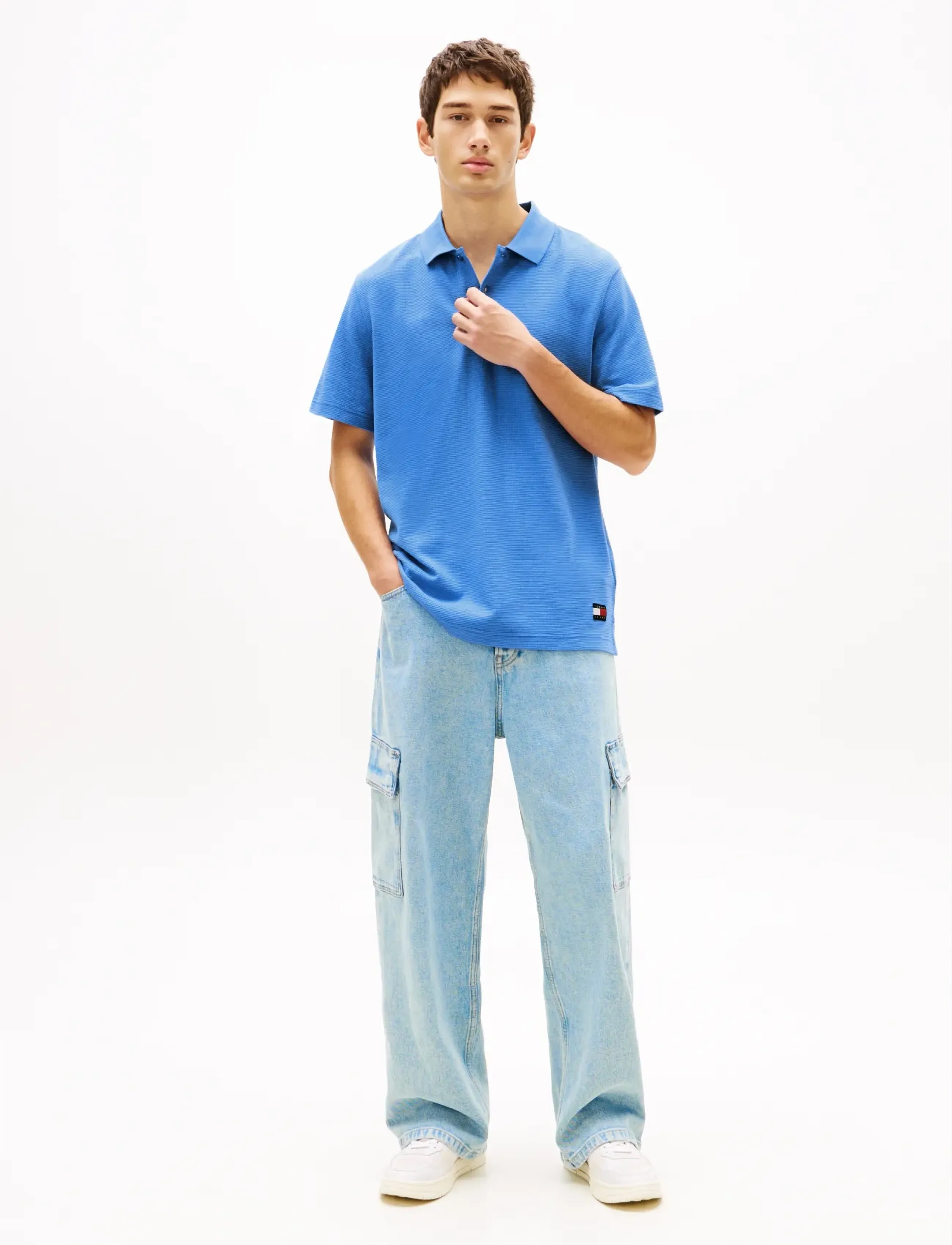 Tjm Reg Waffle Polo Ext 3