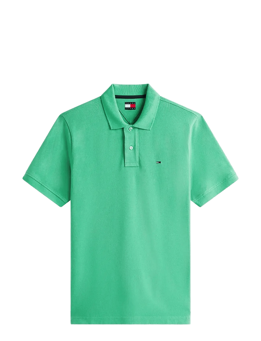 Tommy Jeans - TJM REG ESS POLO EXT - kurzärmelig - bahama green - 1