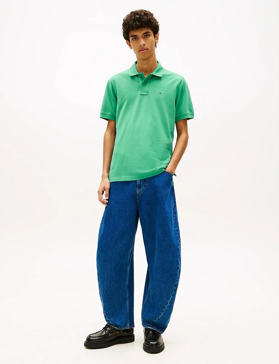 Tommy Jeans - TJM REG ESS POLO EXT - kurzärmelig - bahama green - 3