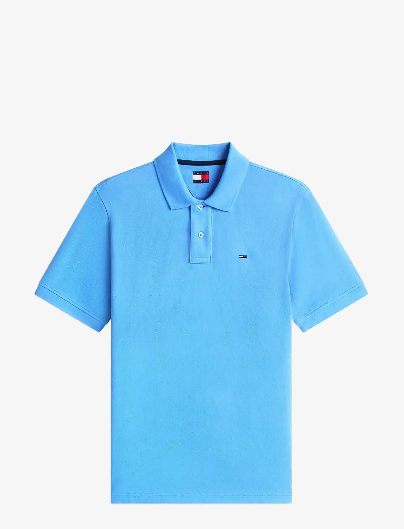 Tommy Jeans - TJM REG ESS POLO EXT - kortærmede poloer - blue twilight - 1
