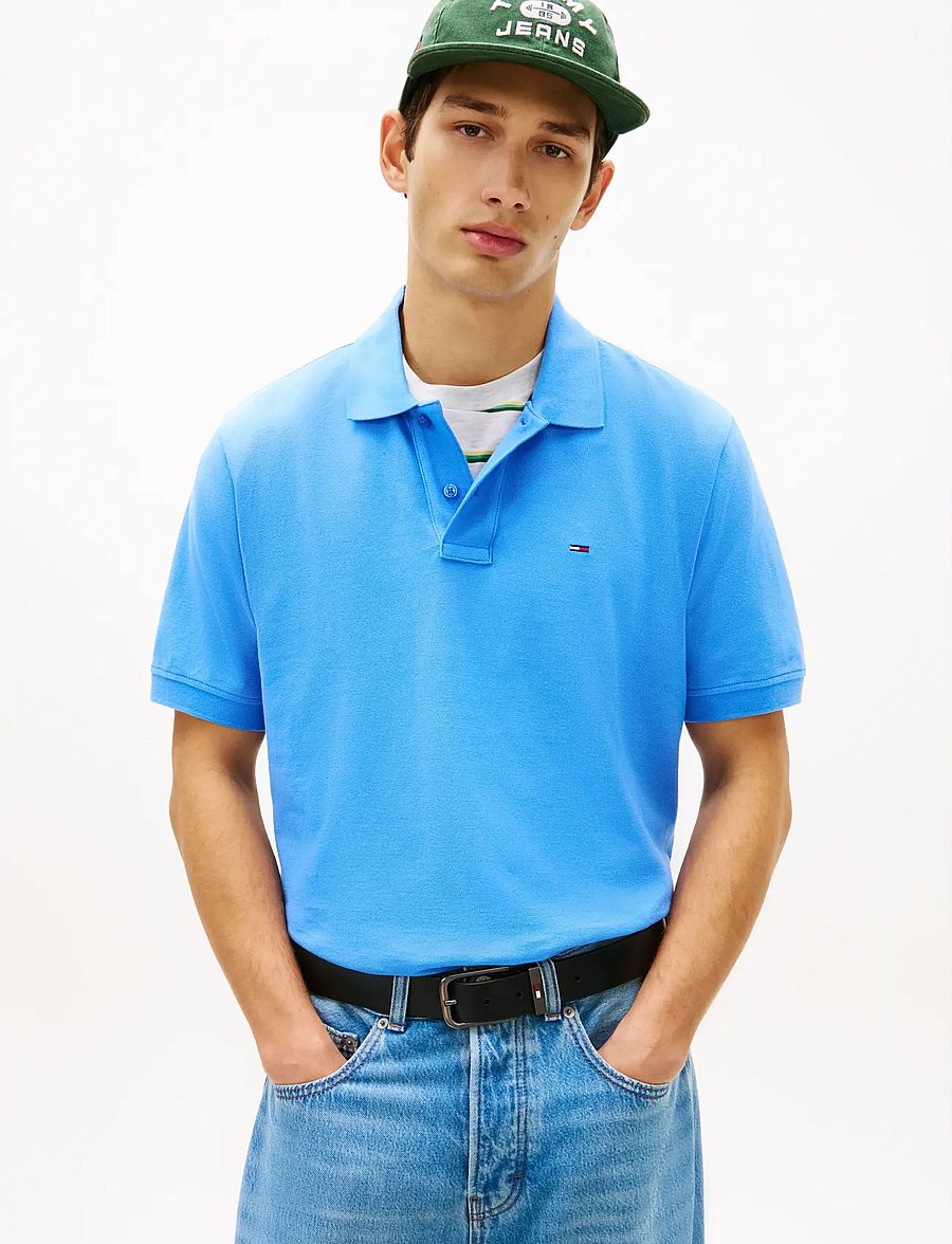 Tommy Jeans - TJM REG ESS POLO EXT - kurzärmelig - blue twilight - 0