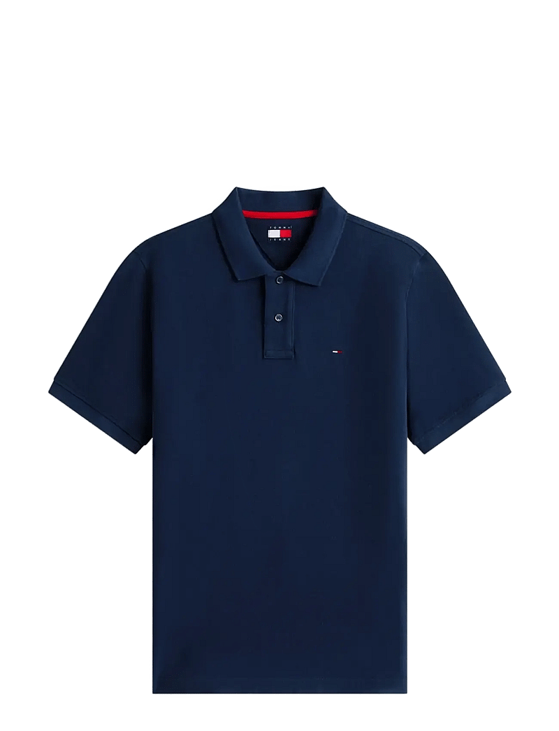 Tommy Jeans - TJM REG ESS POLO EXT - kurzärmelig - dark night navy - 1