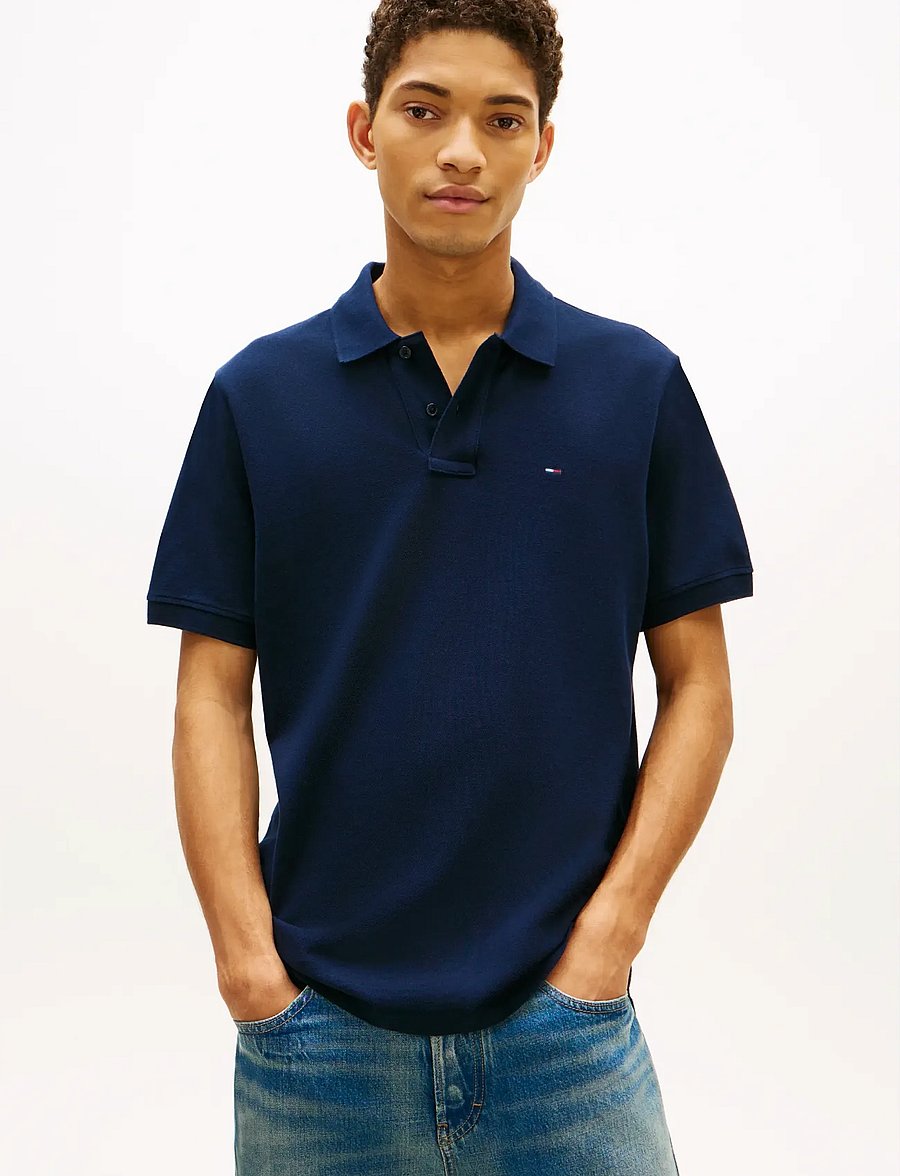 Tommy Jeans - TJM REG ESS POLO EXT - kurzärmelig - dark night navy - 0