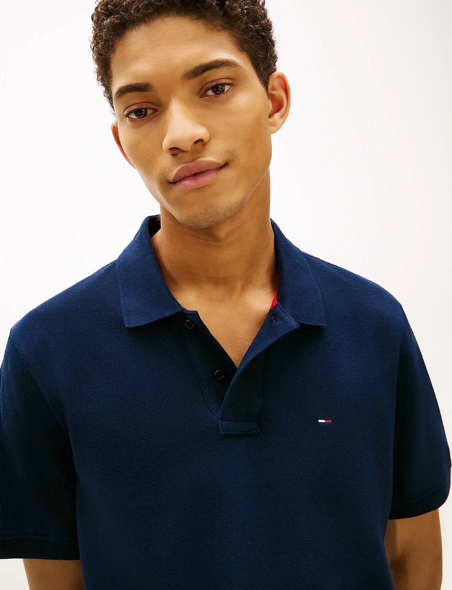 Tommy Jeans - TJM REG ESS POLO EXT - kurzärmelig - dark night navy - 4
