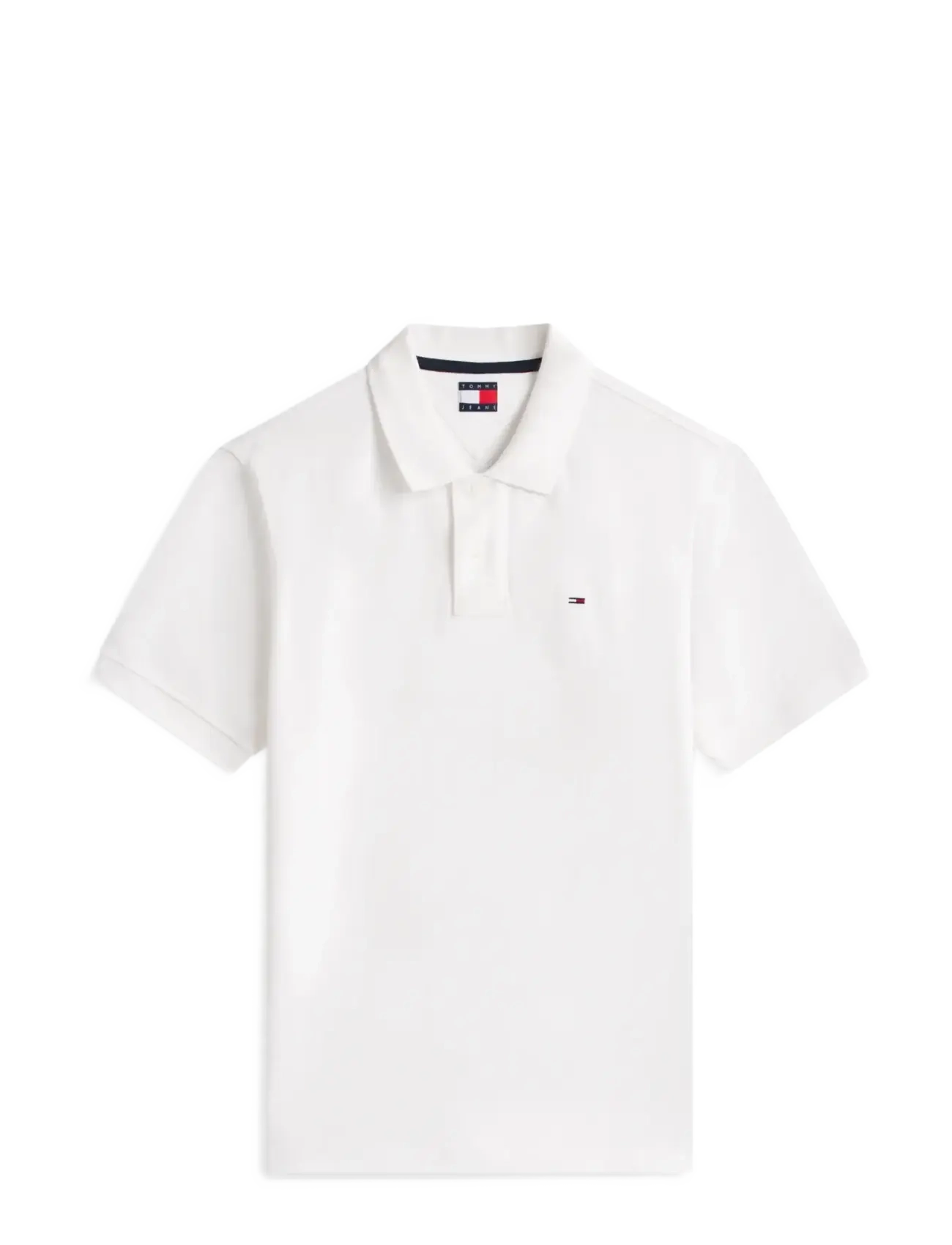 Tommy Jeans TJM REG ESS POLO EXT - Tommy Jeans - ECRU / white
