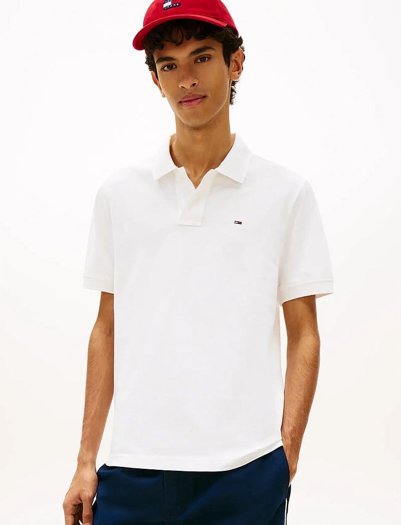 Tommy Jeans - TJM REG ESS POLO EXT - kurzärmelig - ecru - 0