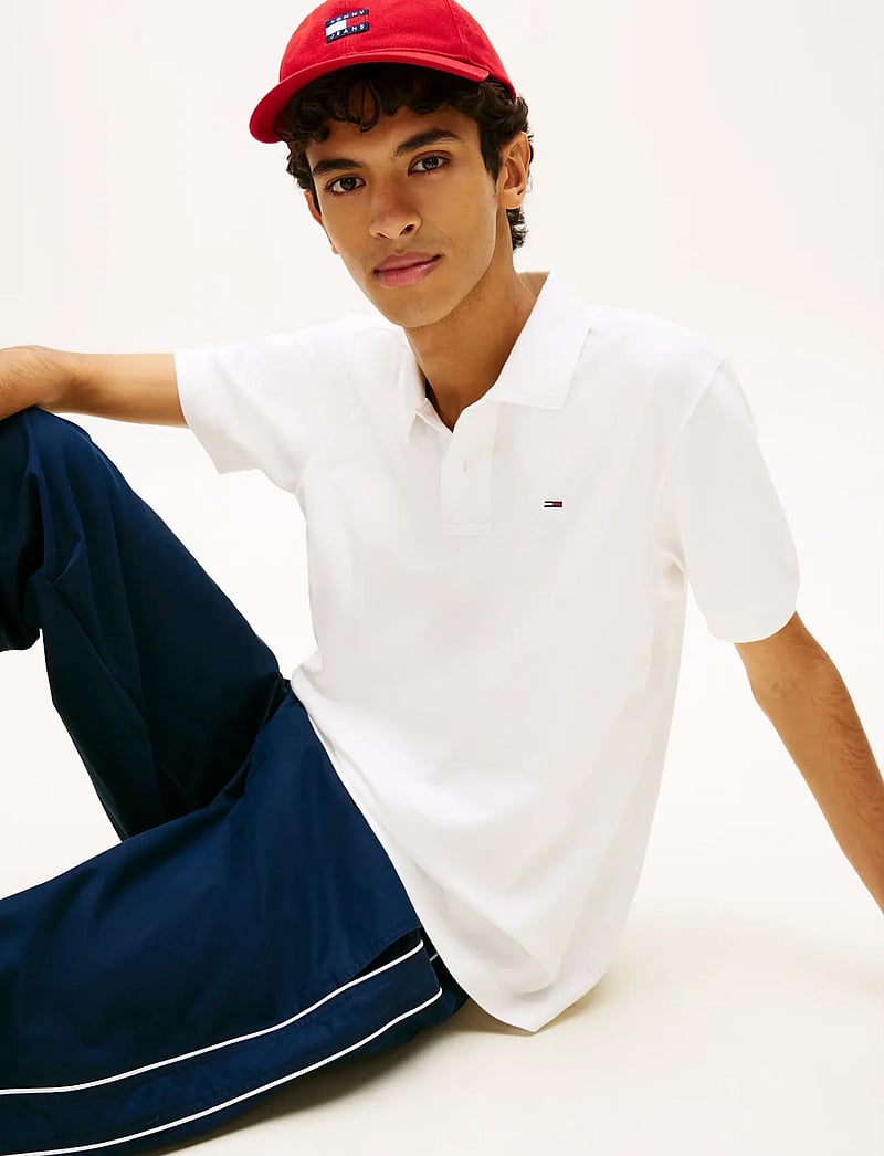 Tommy Jeans - TJM REG ESS POLO EXT - kurzärmelig - ecru - 4