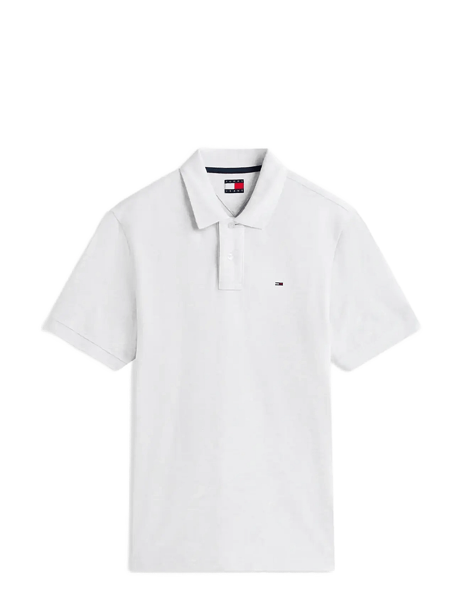 Tommy Jeans - TJM REG ESS POLO EXT - kurzärmelig - ice grey heather - 1