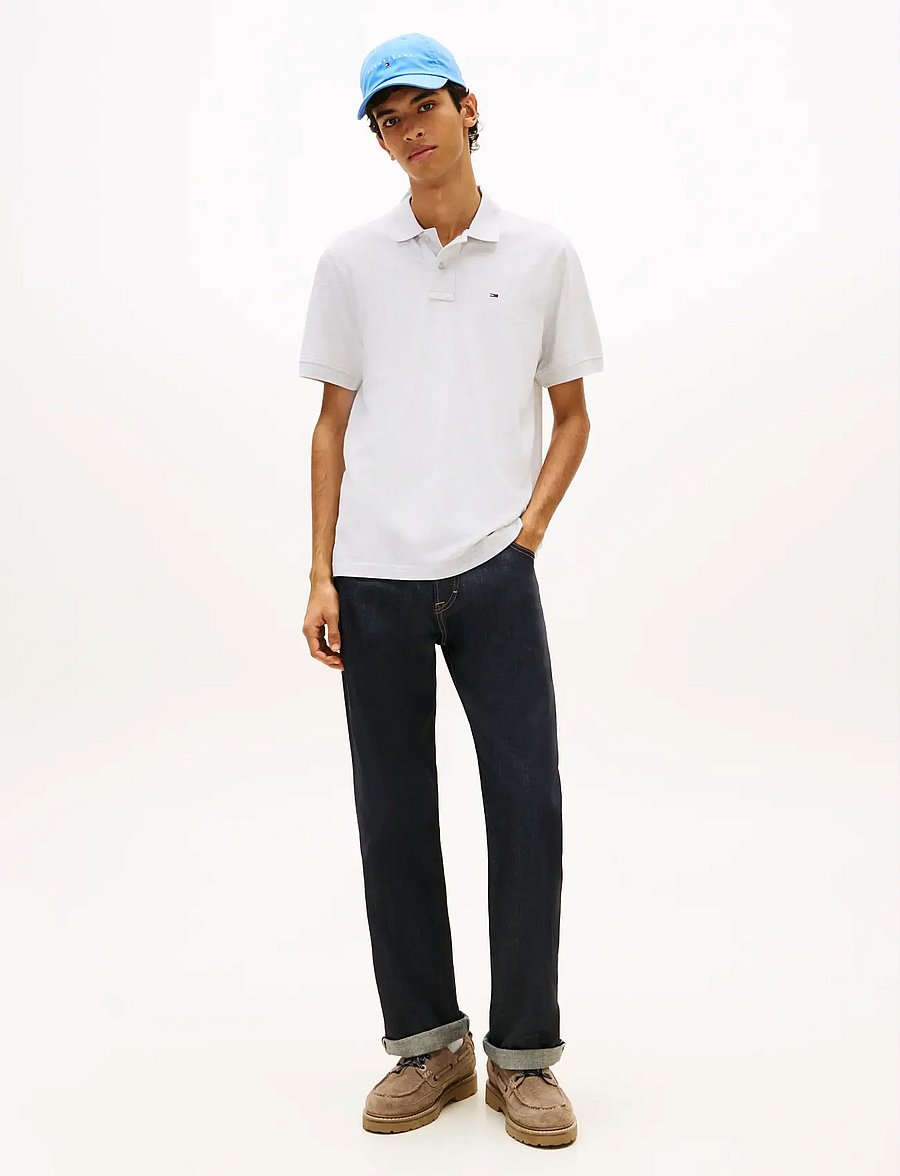 Tommy Jeans - TJM REG ESS POLO EXT - kurzärmelig - ice grey heather - 3