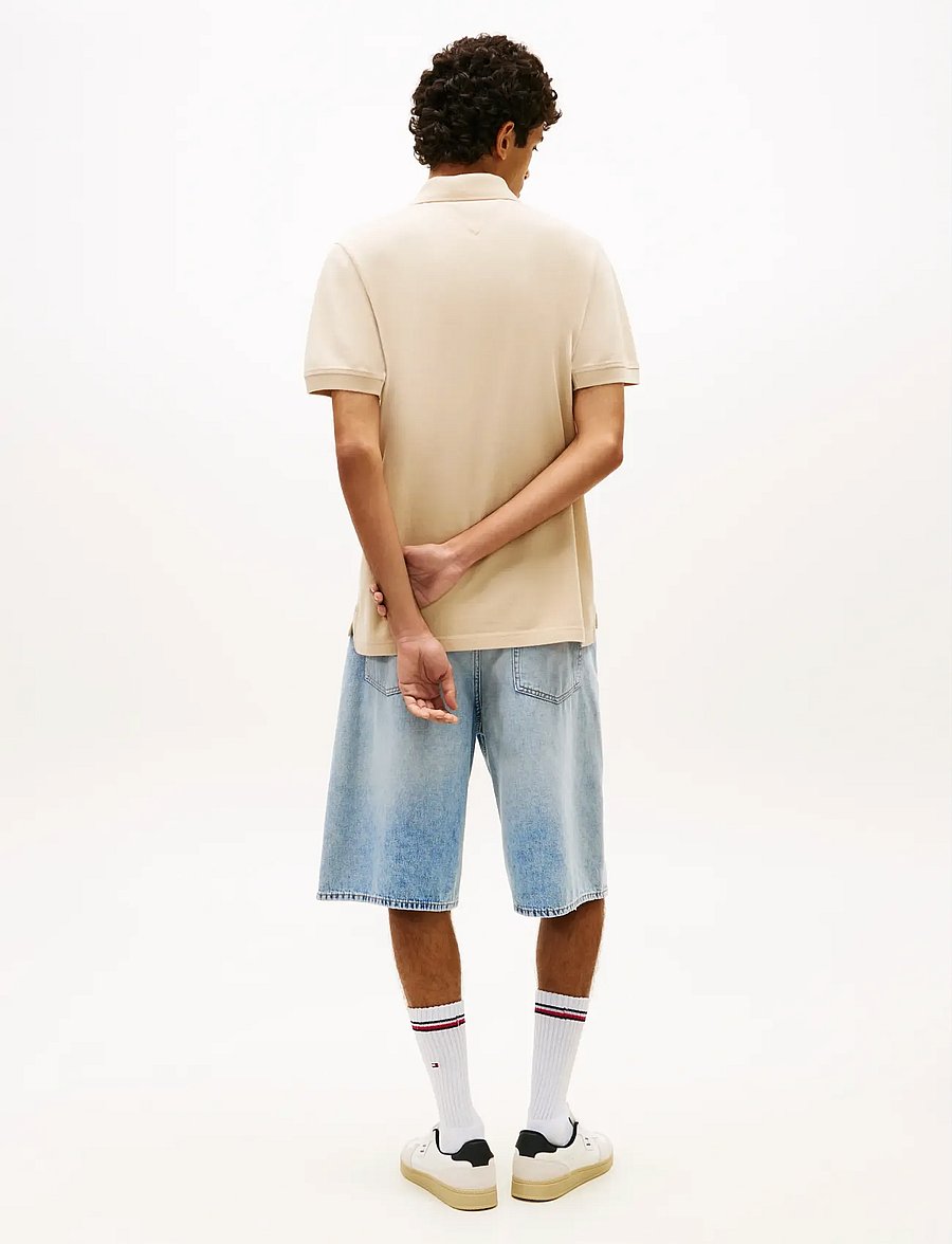 Tommy Jeans - TJM REG ESS POLO EXT - kurzärmelig - white clay - 2