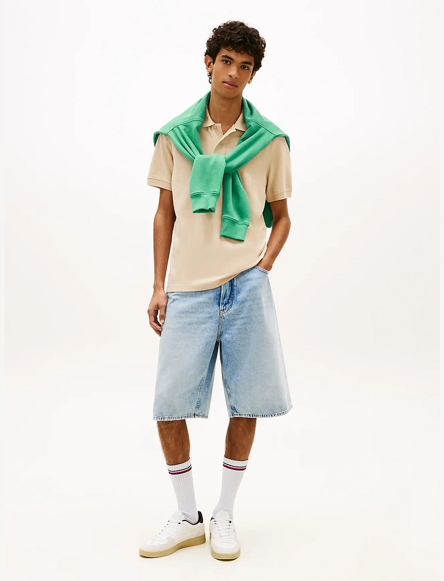 Tommy Jeans - TJM REG ESS POLO EXT - kurzärmelig - white clay - 3
