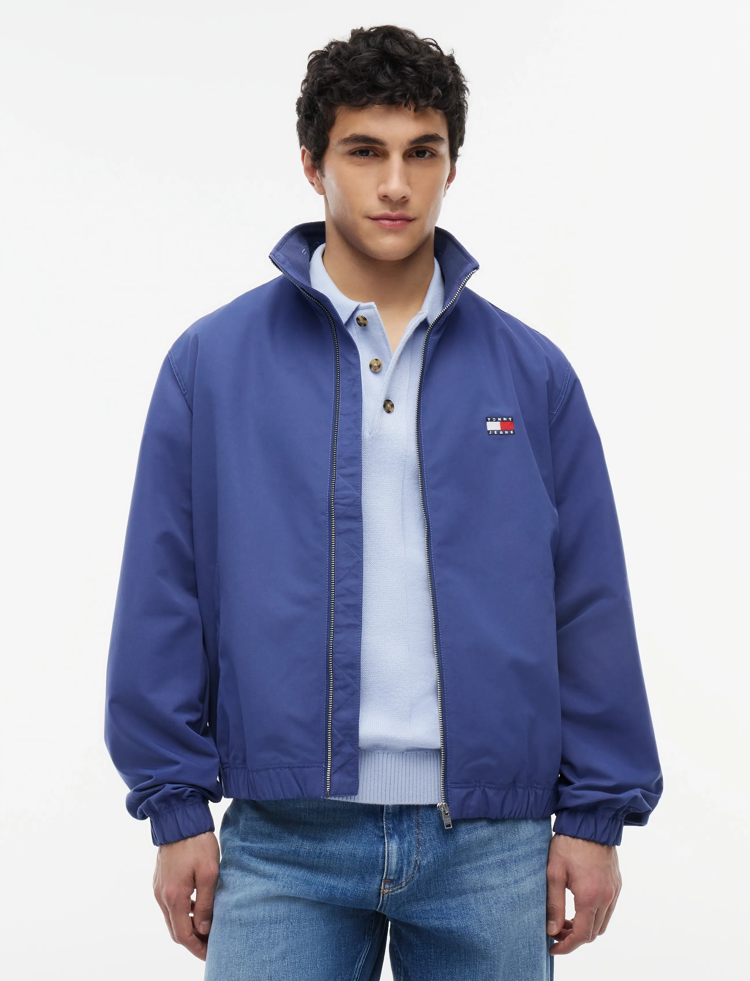 Tommy Jeans TJM ESSENTIAL JACKET EXT - Campaign - BLUE STORM / blue