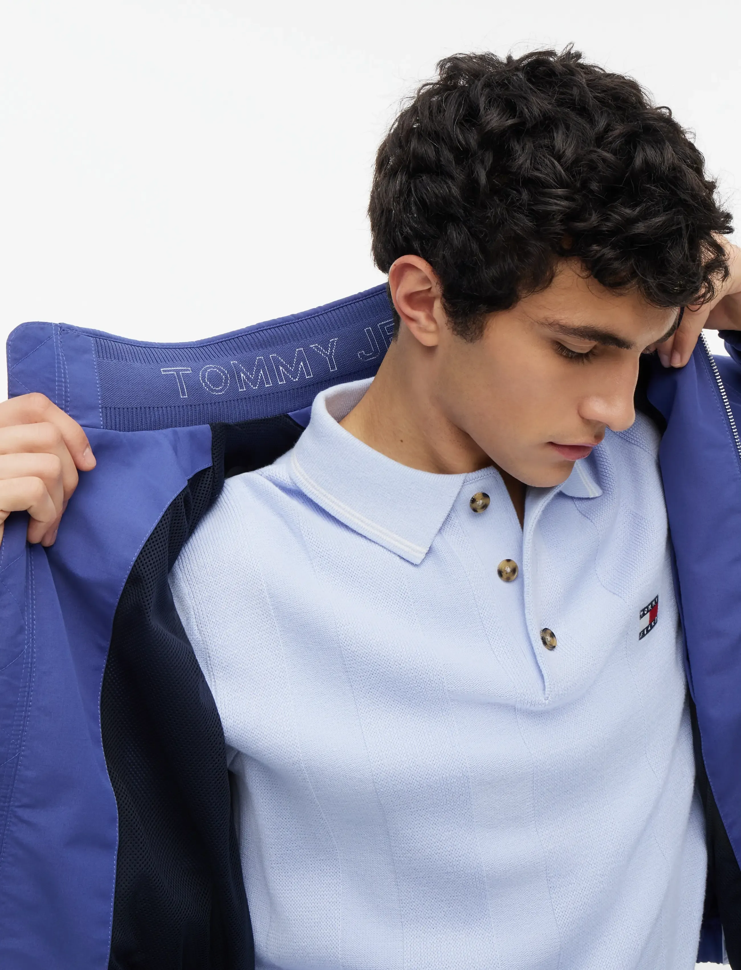 Tommy Jeans - TJM ESSENTIAL JACKET EXT - spring jackets - blue storm - 3