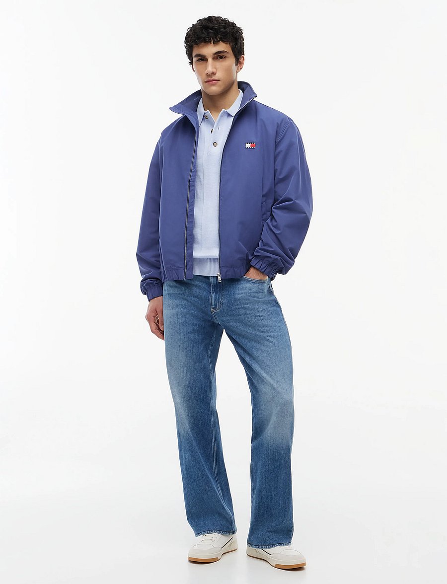 Tommy Jeans - TJM ESSENTIAL JACKET EXT - vårjackor - blue storm - 4
