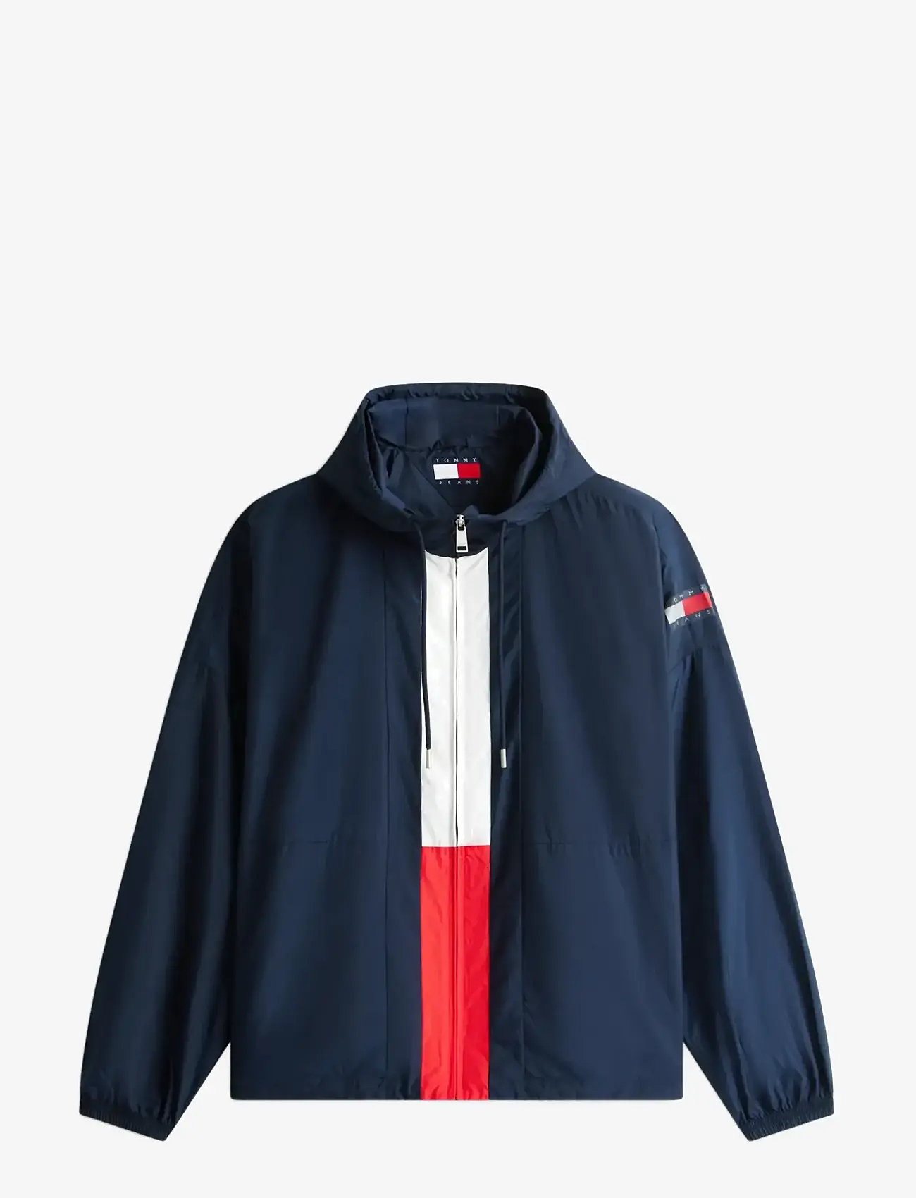 Tommy Jeans - TJM CHICAGO FLAG WINDBREAKER EXT - spring jackets - dark night navy - 1