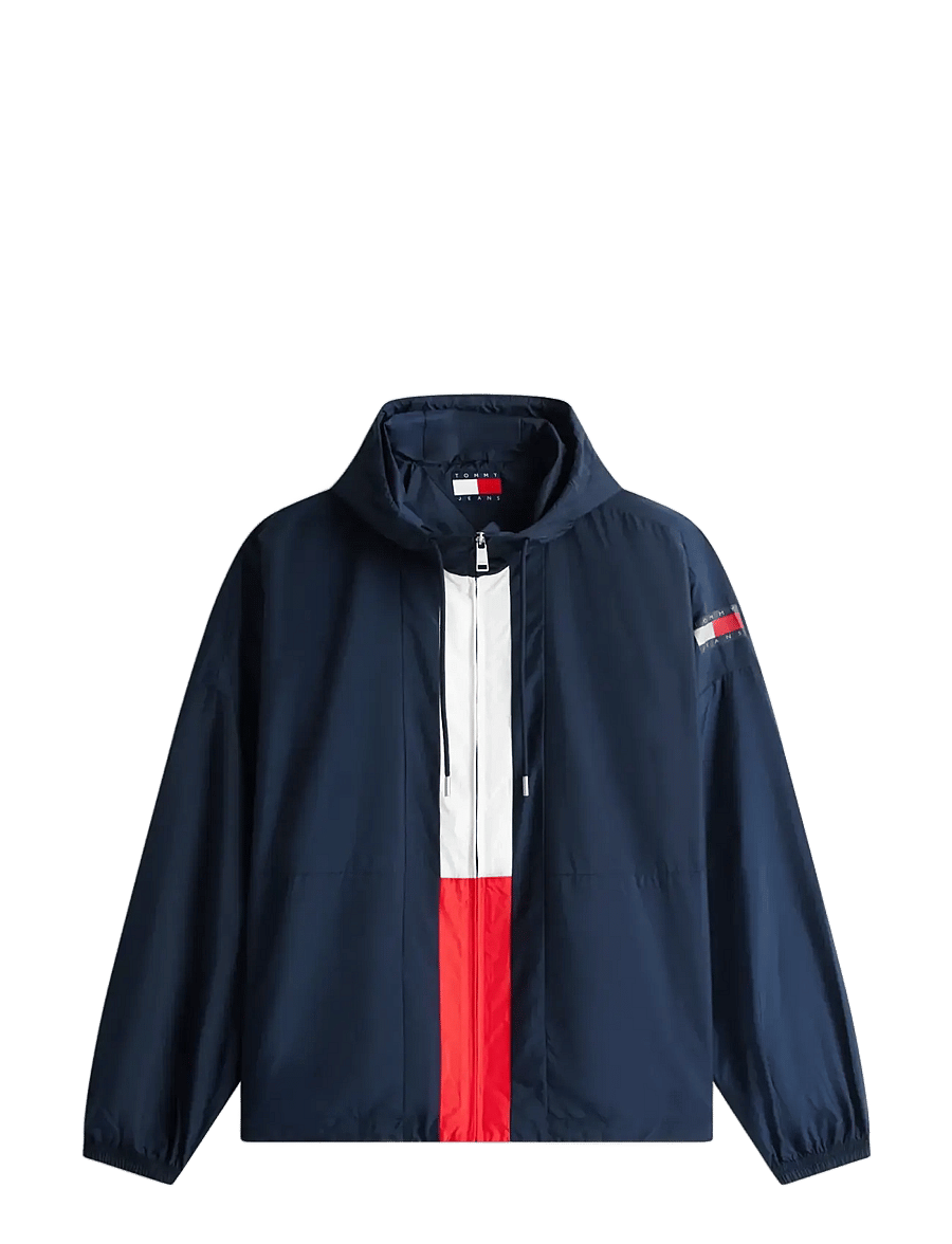 Tommy Jeans - TJM CHICAGO FLAG WINDBREAKER EXT - kurtki wiosenne - dark night navy - 1