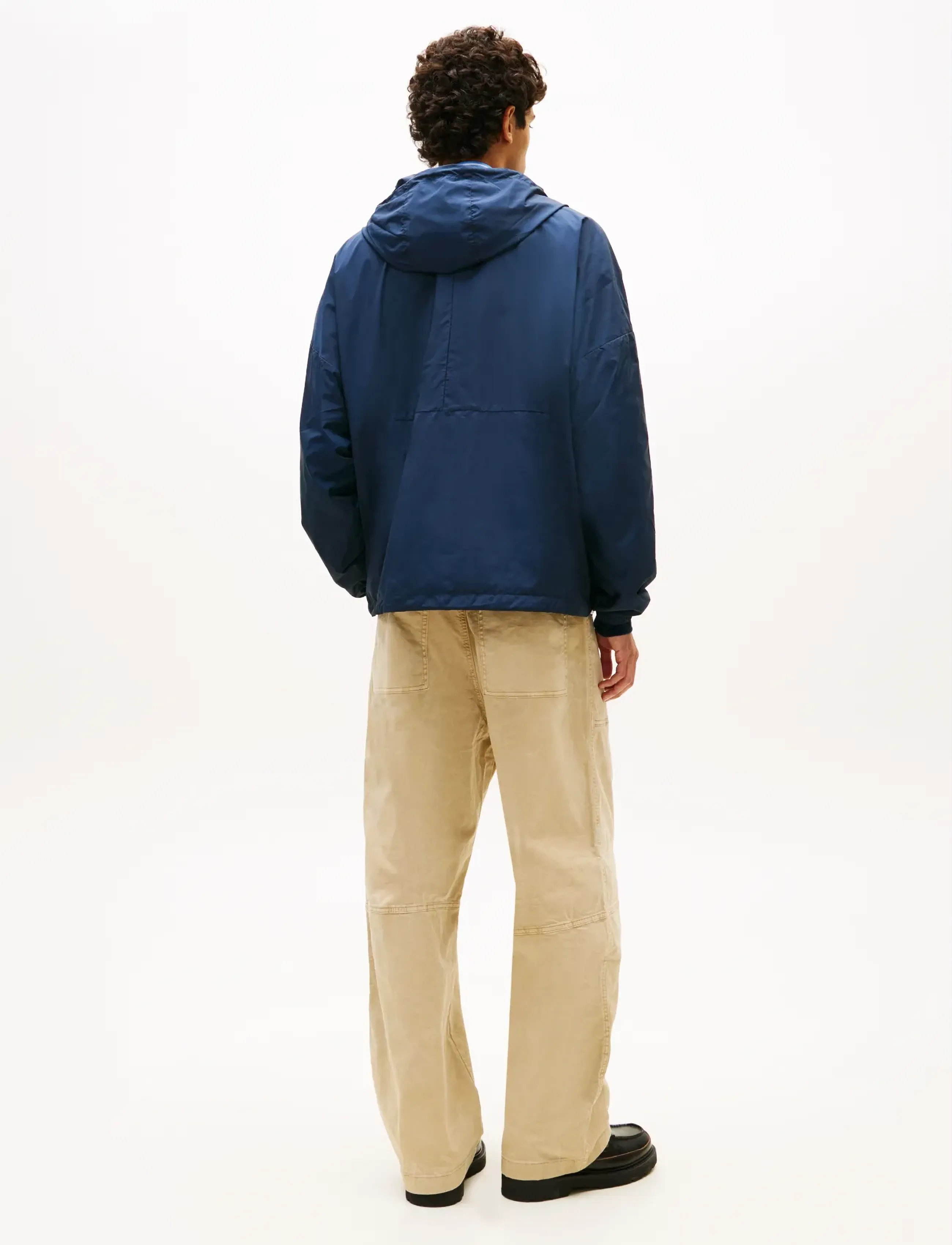 Chicago oversize windbreaker blockfärgad 3