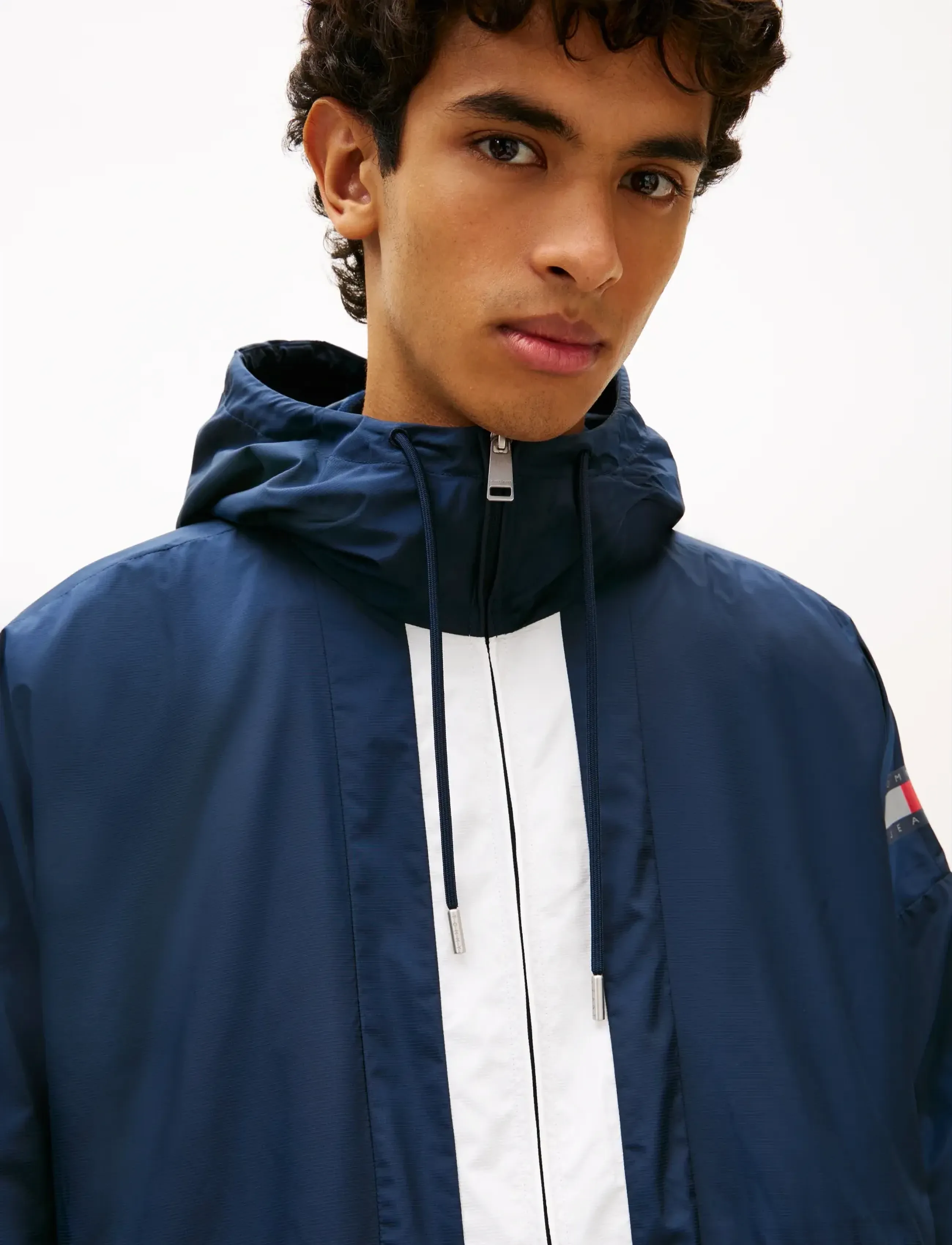 Chicago oversize windbreaker blockfärgad 5