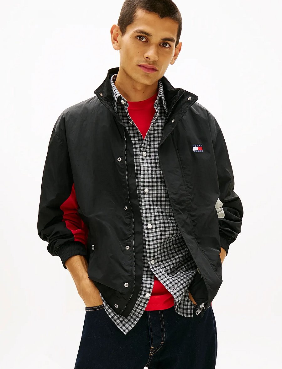 Tommy Jeans - TJM HERITAGE FLAG JACKET EXT - black - 0