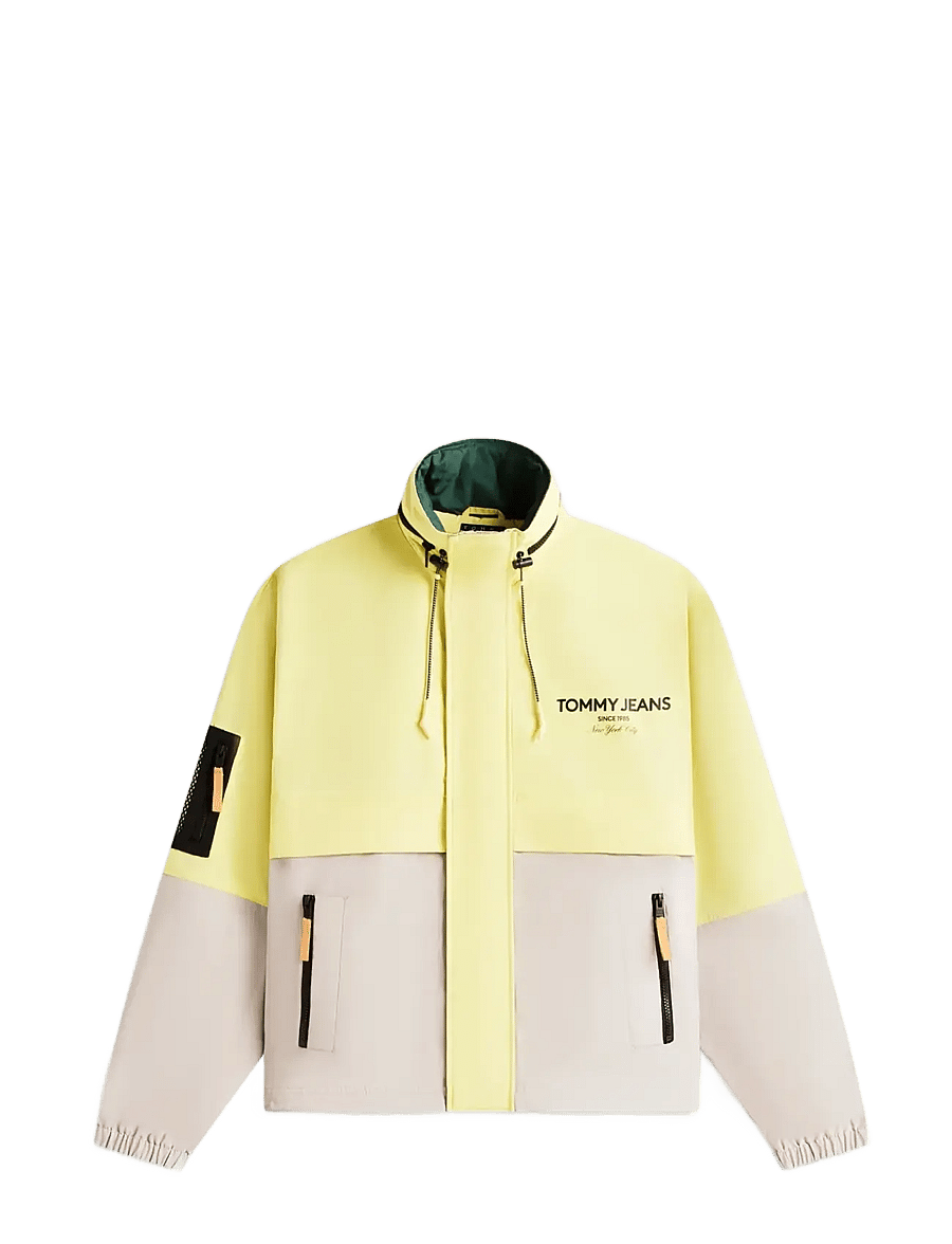 Tommy Jeans - TJM COLORBLCK WINDCHEATER JACKET - hybridjakker - limestone dust multi - 1