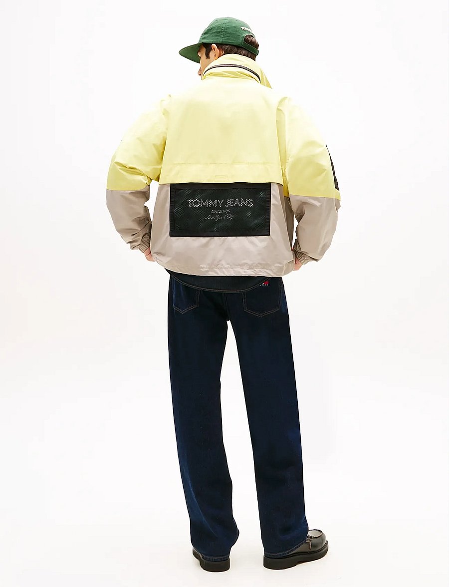 Tommy Jeans - TJM COLORBLCK WINDCHEATER JACKET - hybridjakker - limestone dust multi - 2